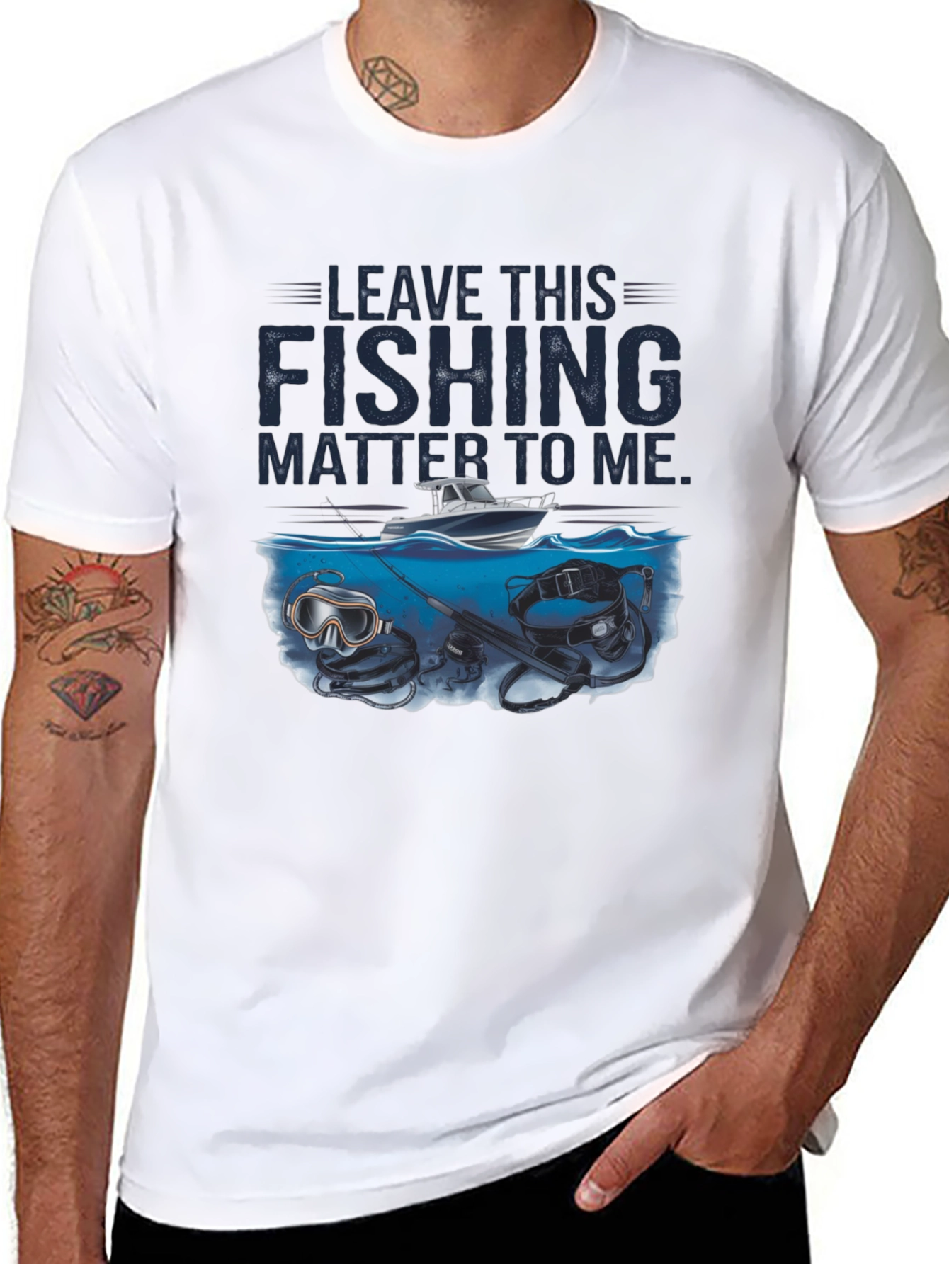 Fishing T-Shirt - Leave This Fishing Matter To Me