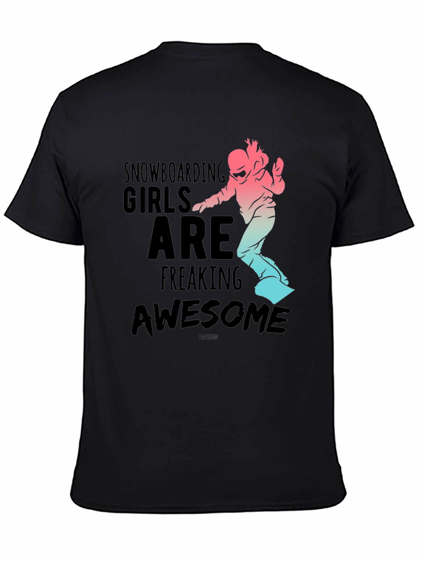 Snowboarding Girls Awesome Graphic Tee