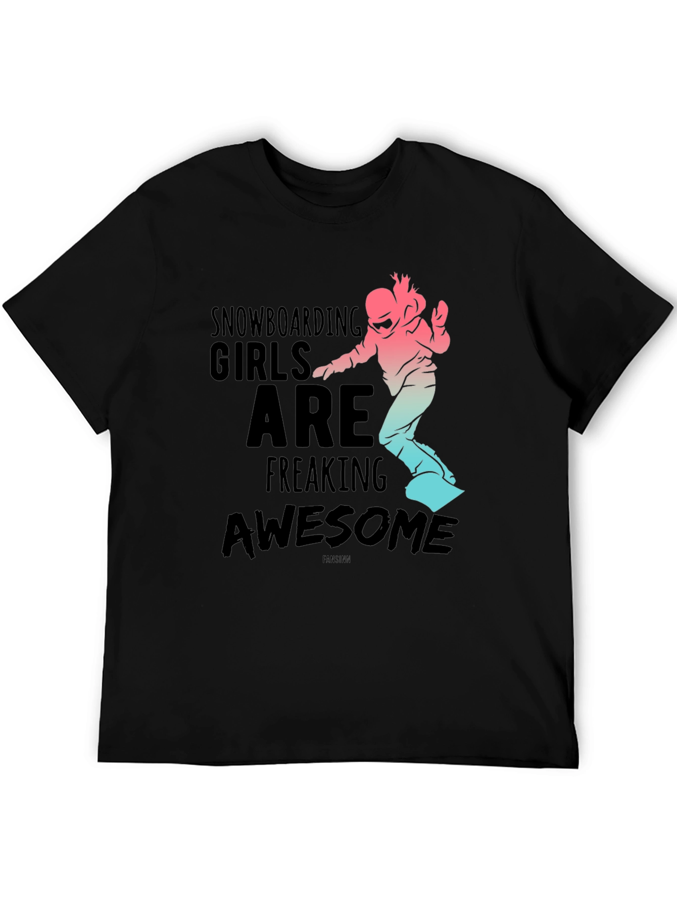Snowboarding Girls Awesome Graphic Tee