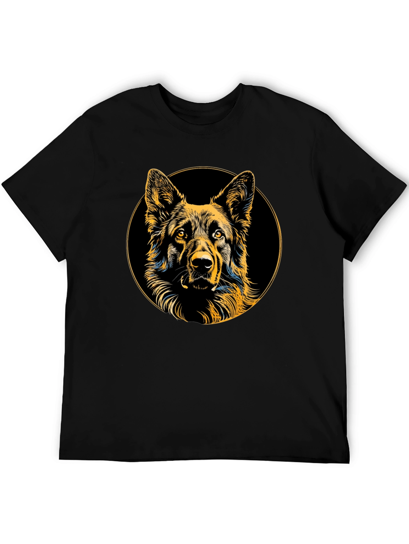 German Shepherd Dog Graphic T-Shirt