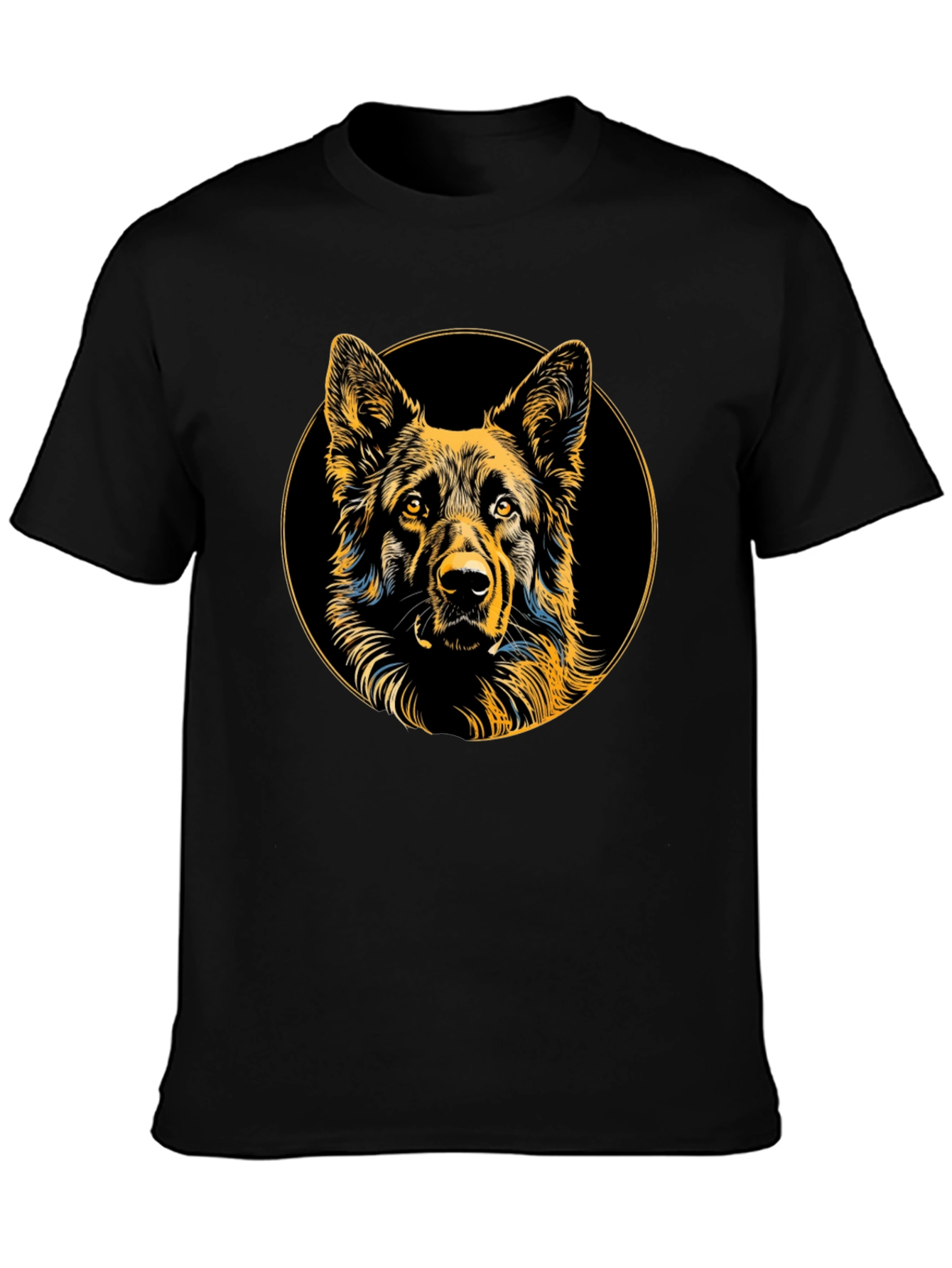 German Shepherd Dog Graphic T-Shirt