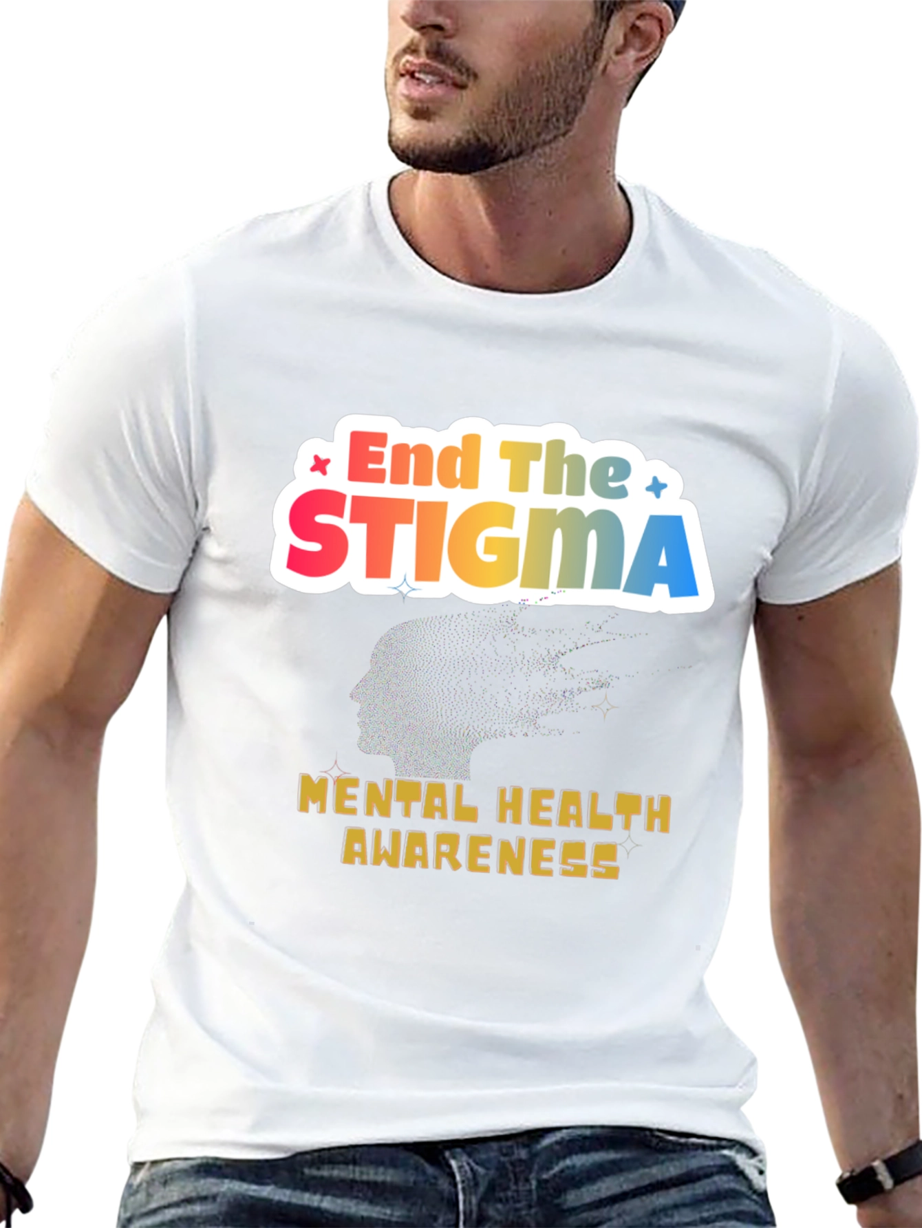 End The Stigma Mental Health Awareness Tee