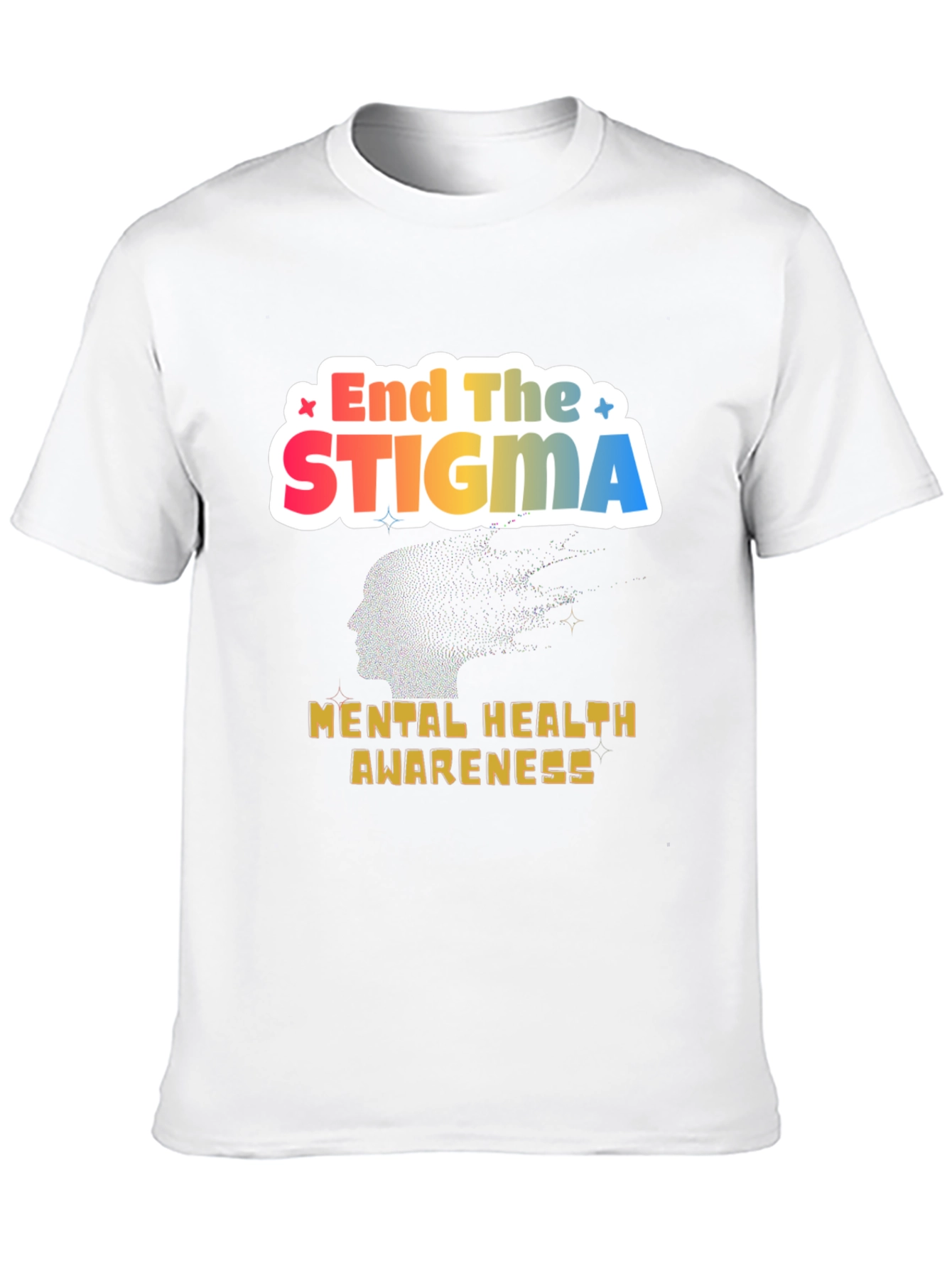 End The Stigma Mental Health Awareness Tee