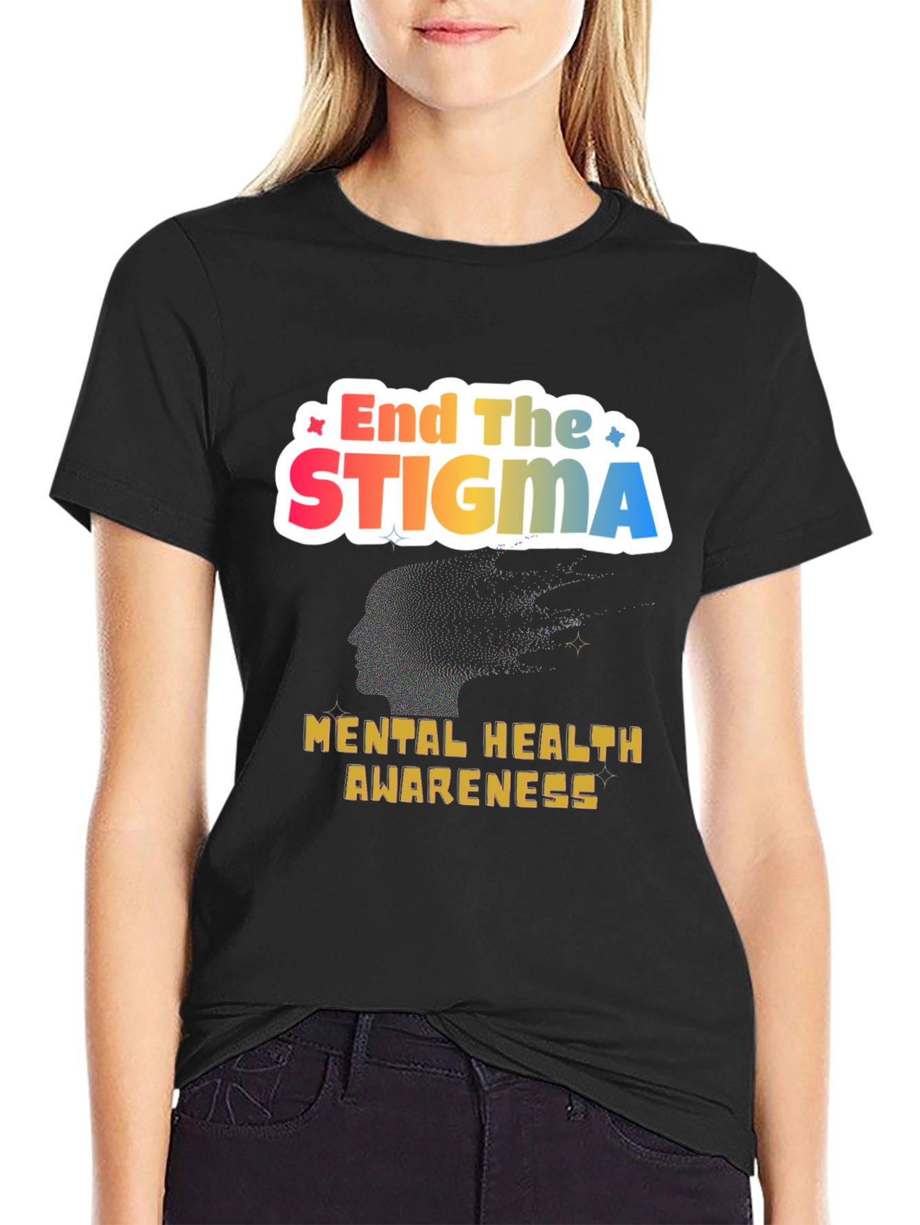 End The Stigma Mental Health Awareness Tee