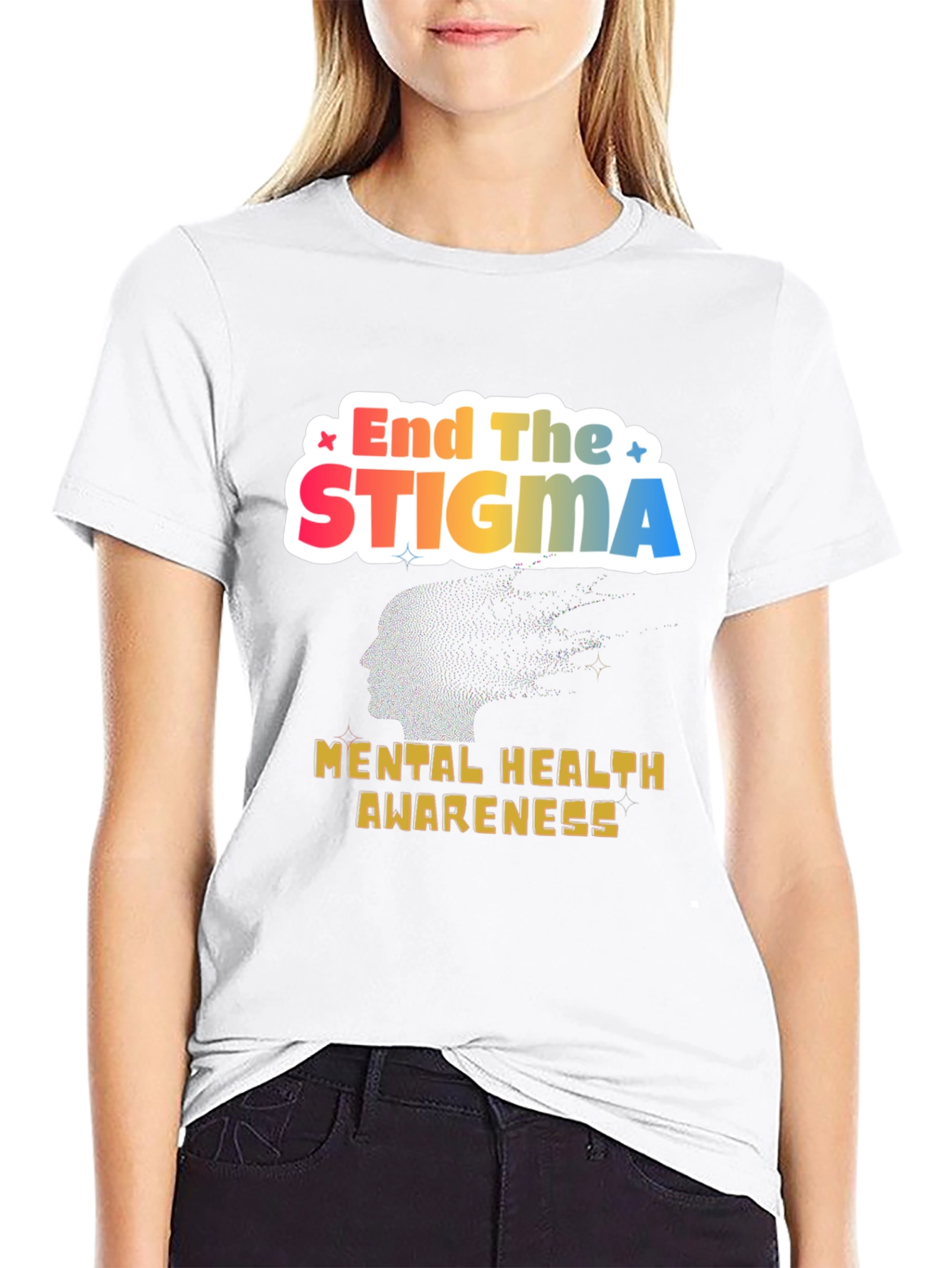 End The Stigma Mental Health Awareness Tee