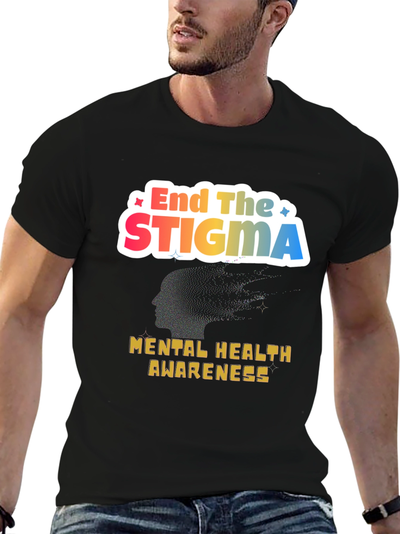 End The Stigma Mental Health Awareness Tee