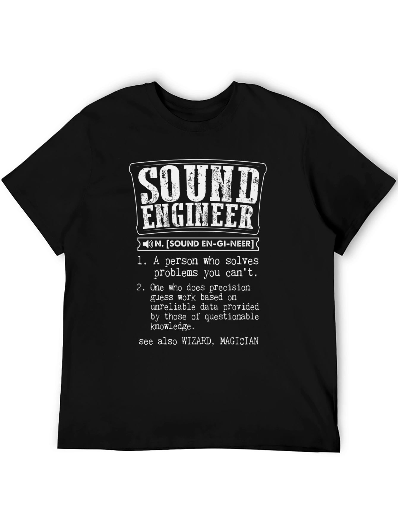 Sound Engineer Definition T-Shirt