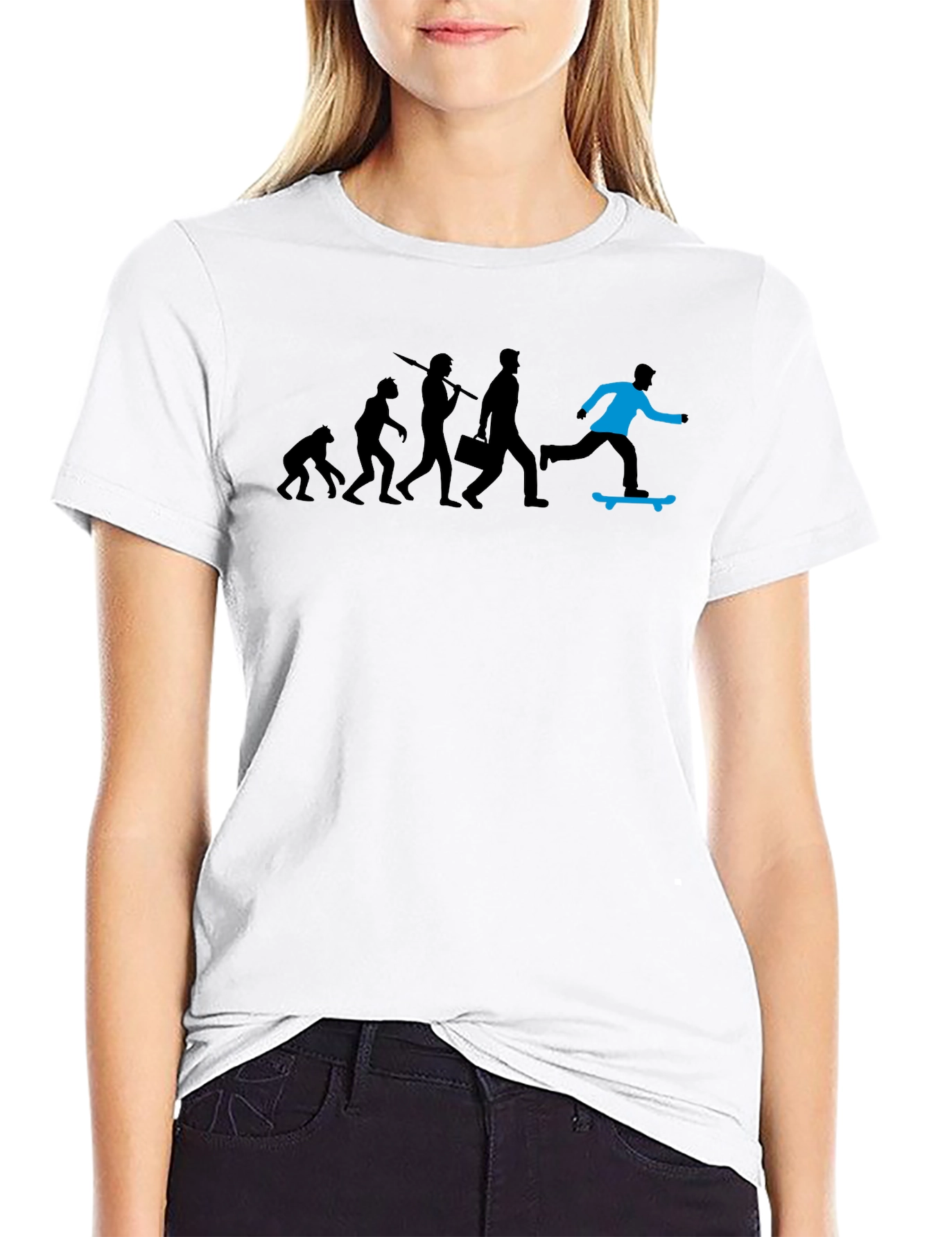 Evolution of Skateboarding T-Shirt