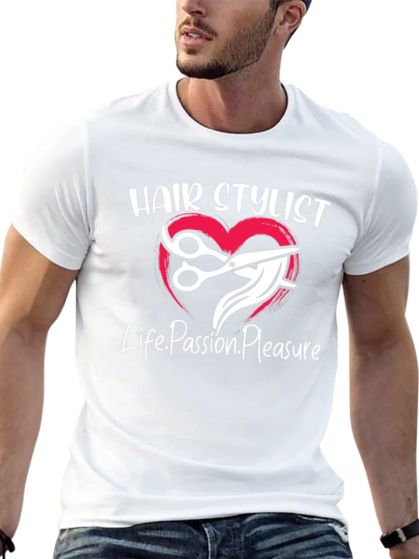 Hair Stylist Tee - Life Passion Pleasure