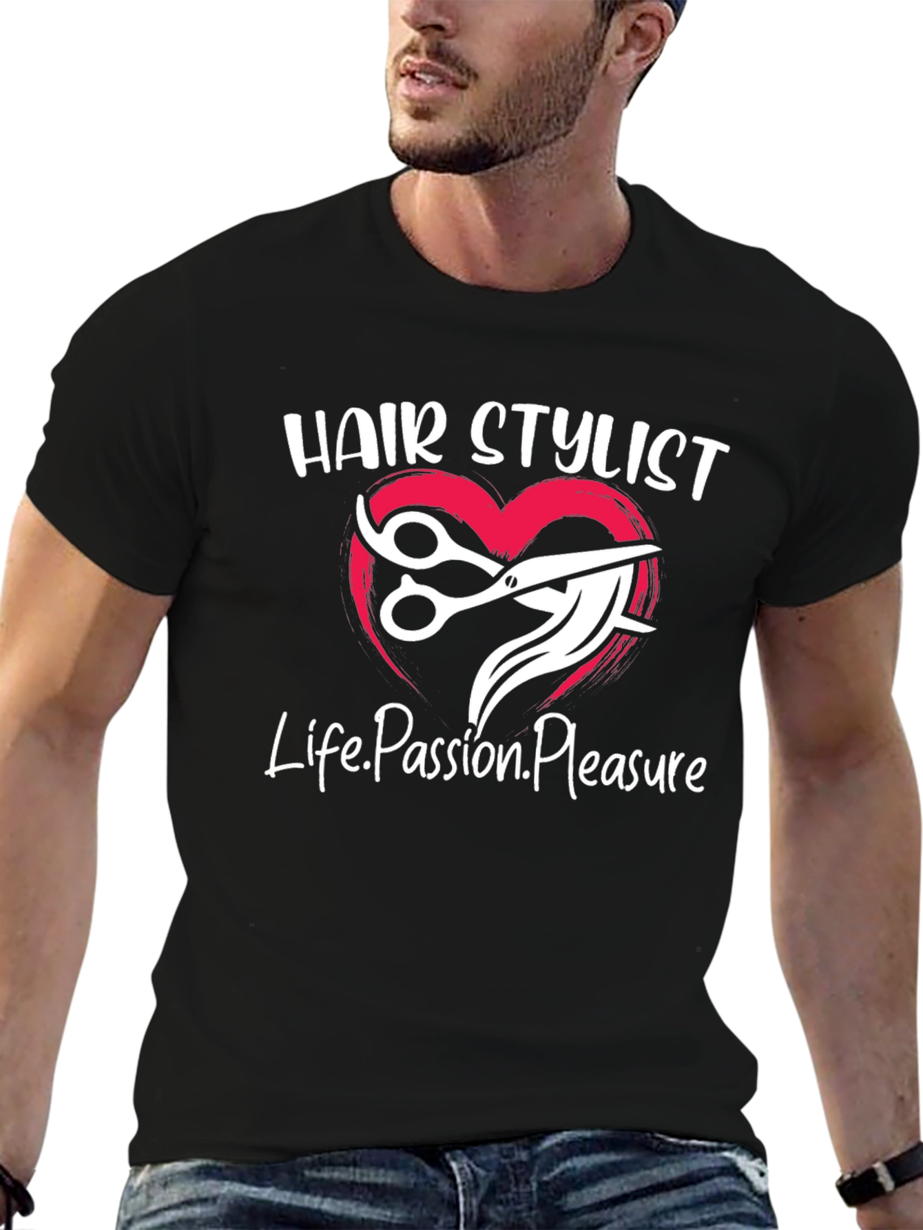 Hair Stylist Tee - Life Passion Pleasure