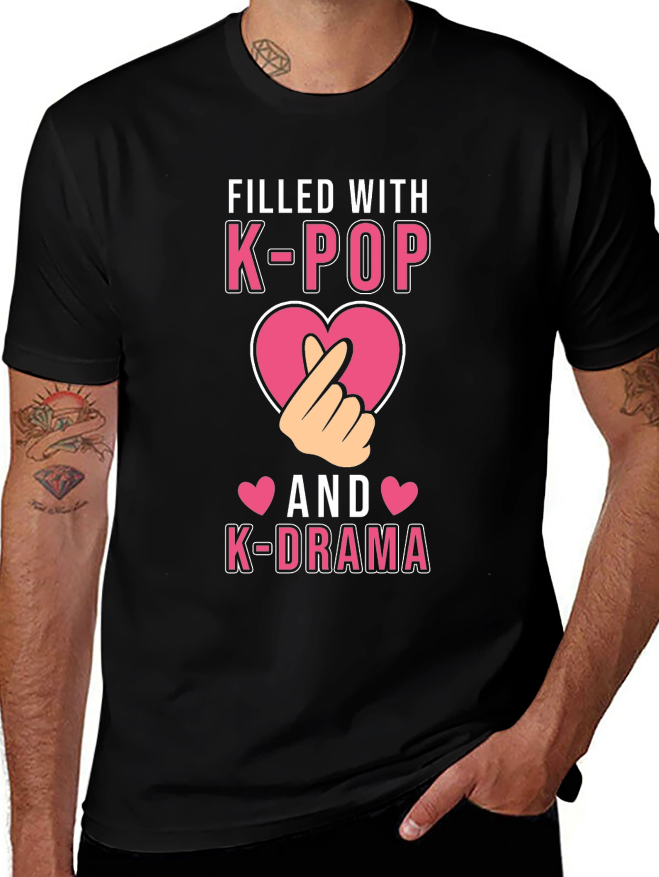 K-Pop & K-Drama Filled T-Shirt
