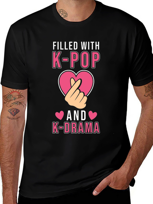 K-Pop & K-Drama Filled T-Shirt