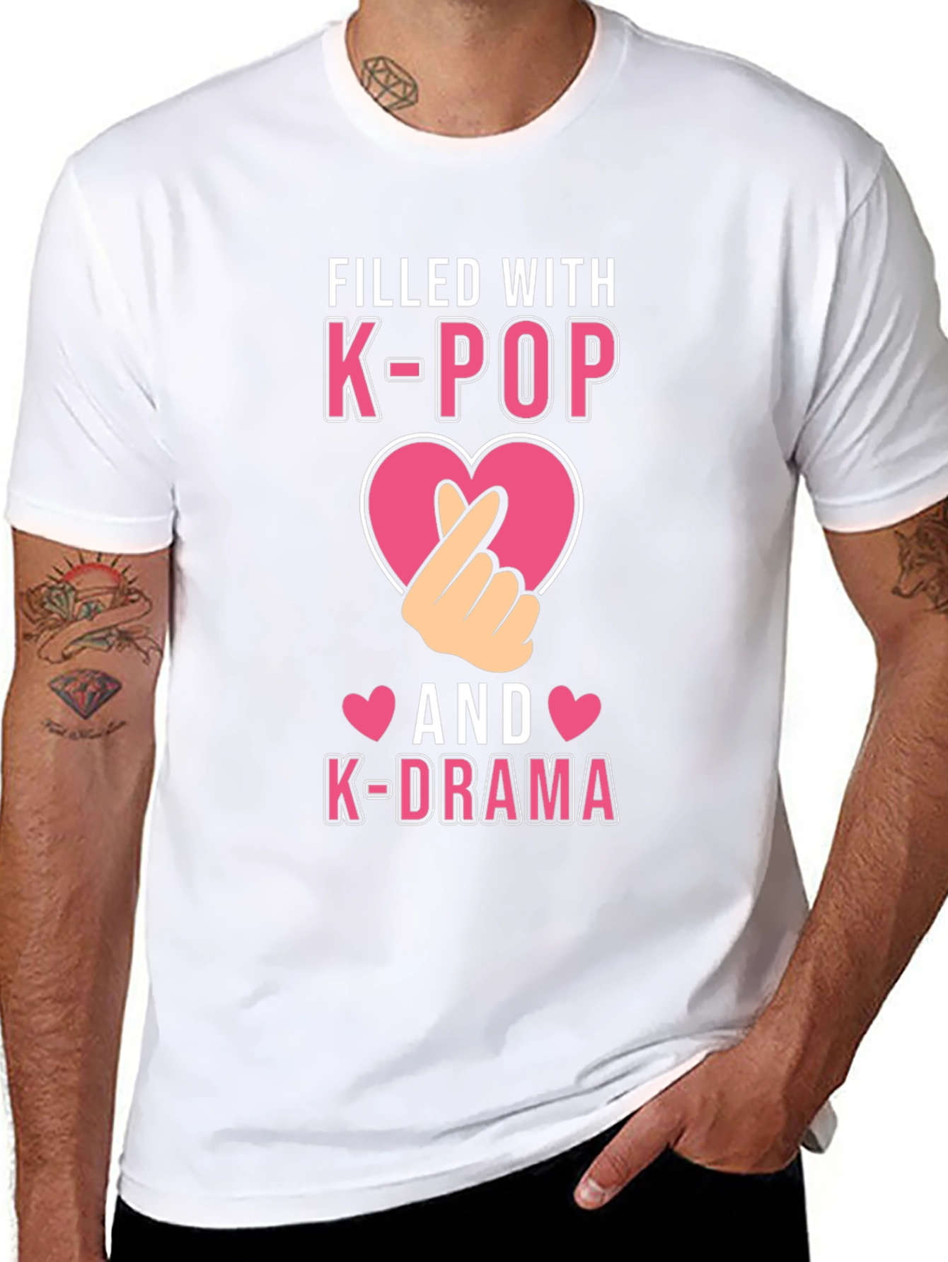 K-Pop & K-Drama Filled T-Shirt