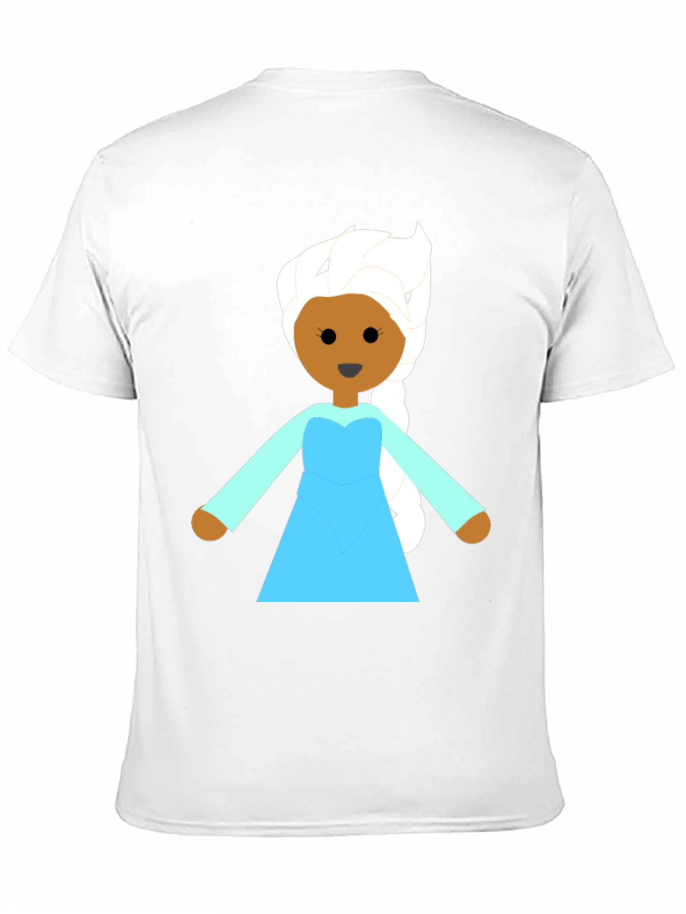 Elsa Graphic T-Shirt - Black Cotton Tee
