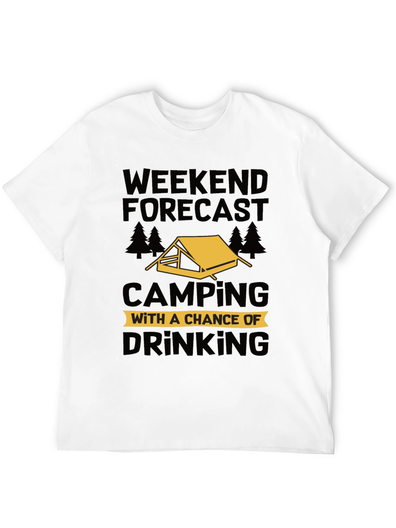 Weekend Camping & Drinking T-Shirt