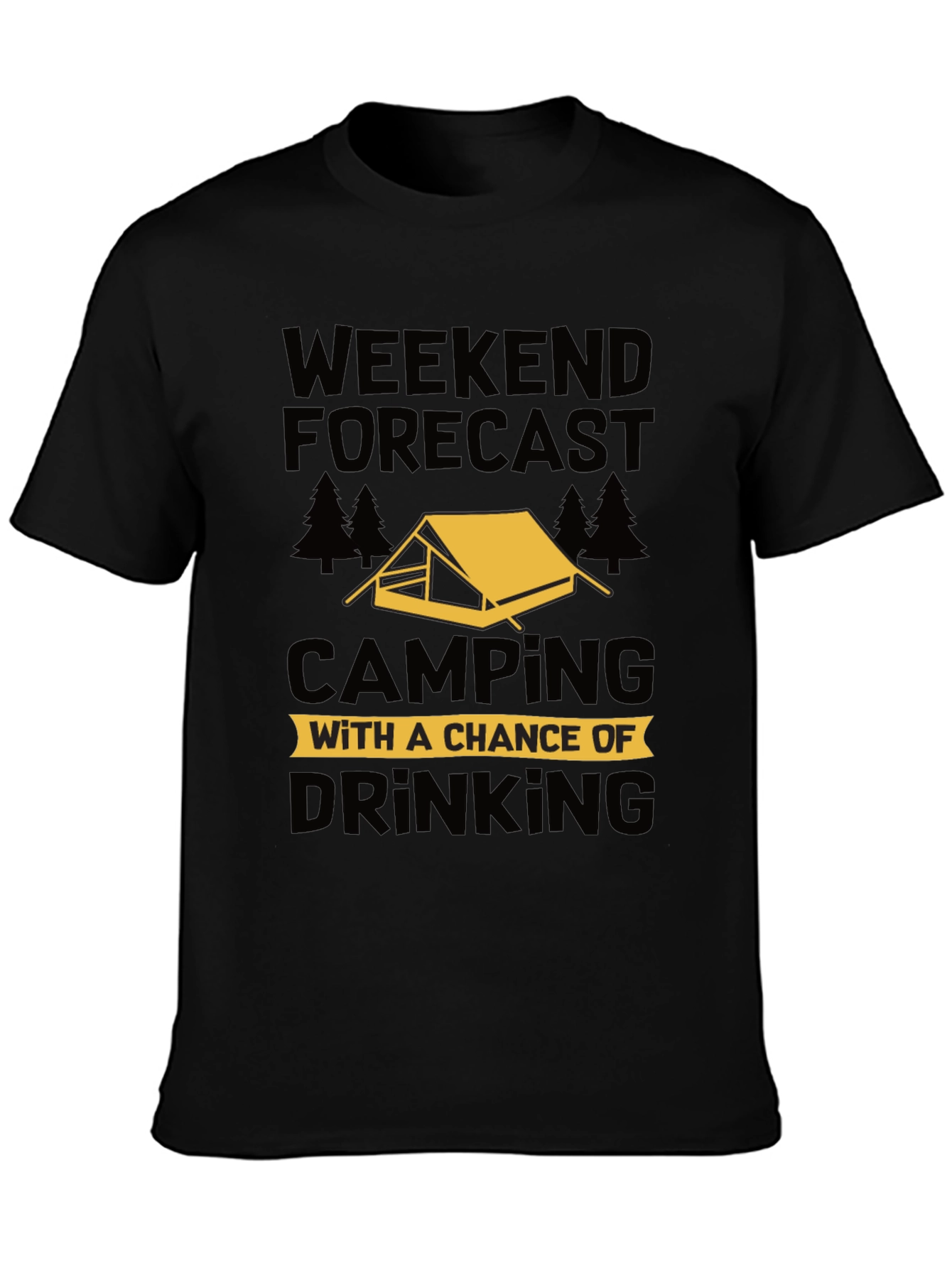 Weekend Camping & Drinking T-Shirt