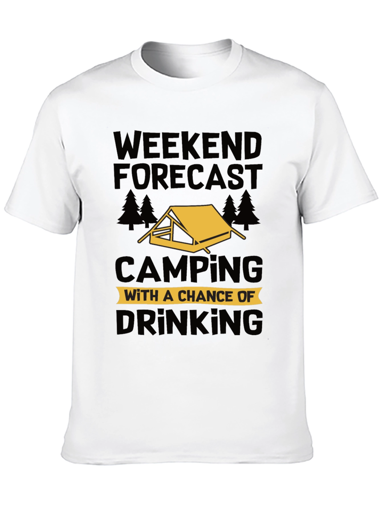 Weekend Camping & Drinking T-Shirt