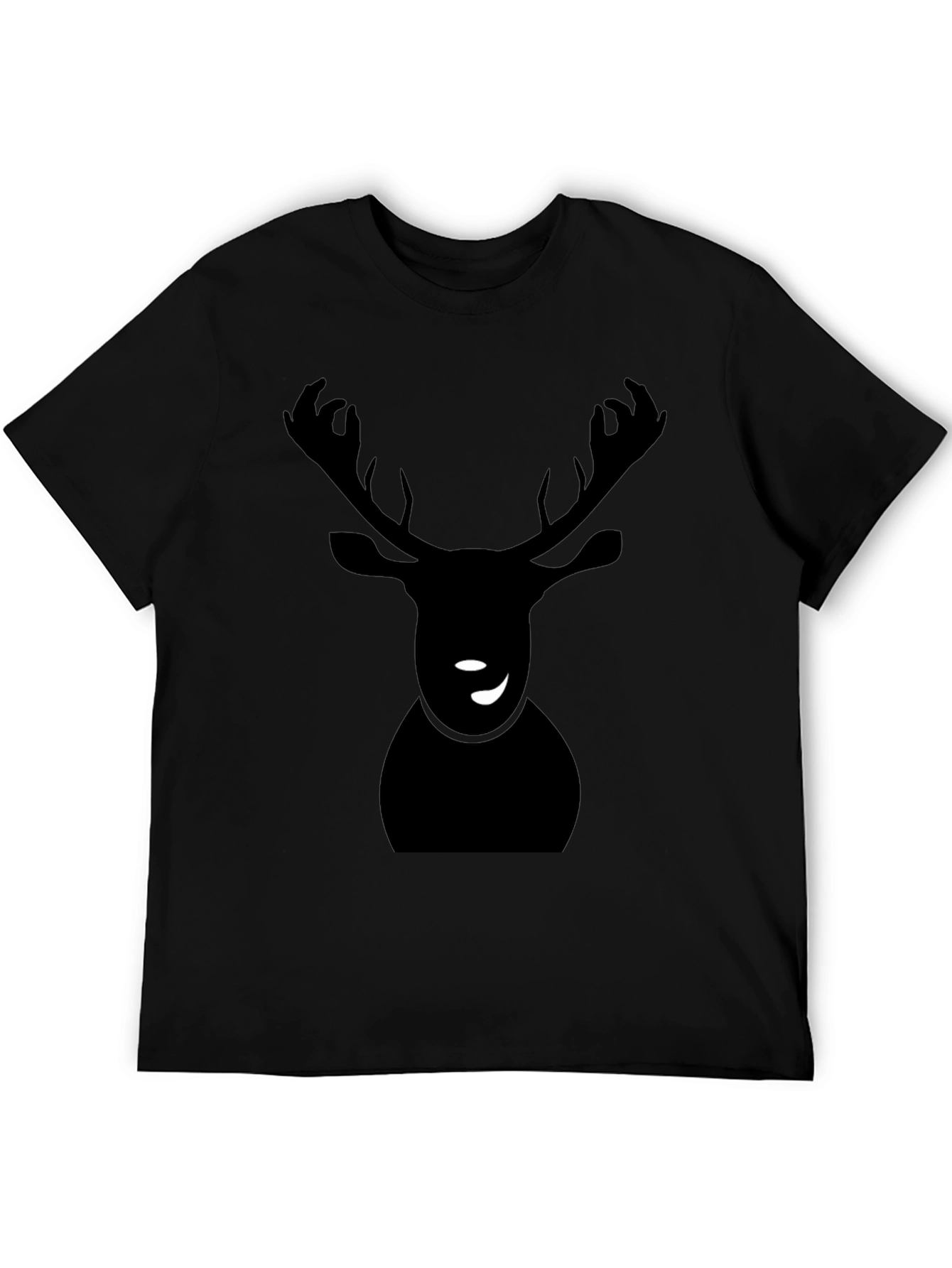 Reindeer Silhouette Tee - Holiday Style