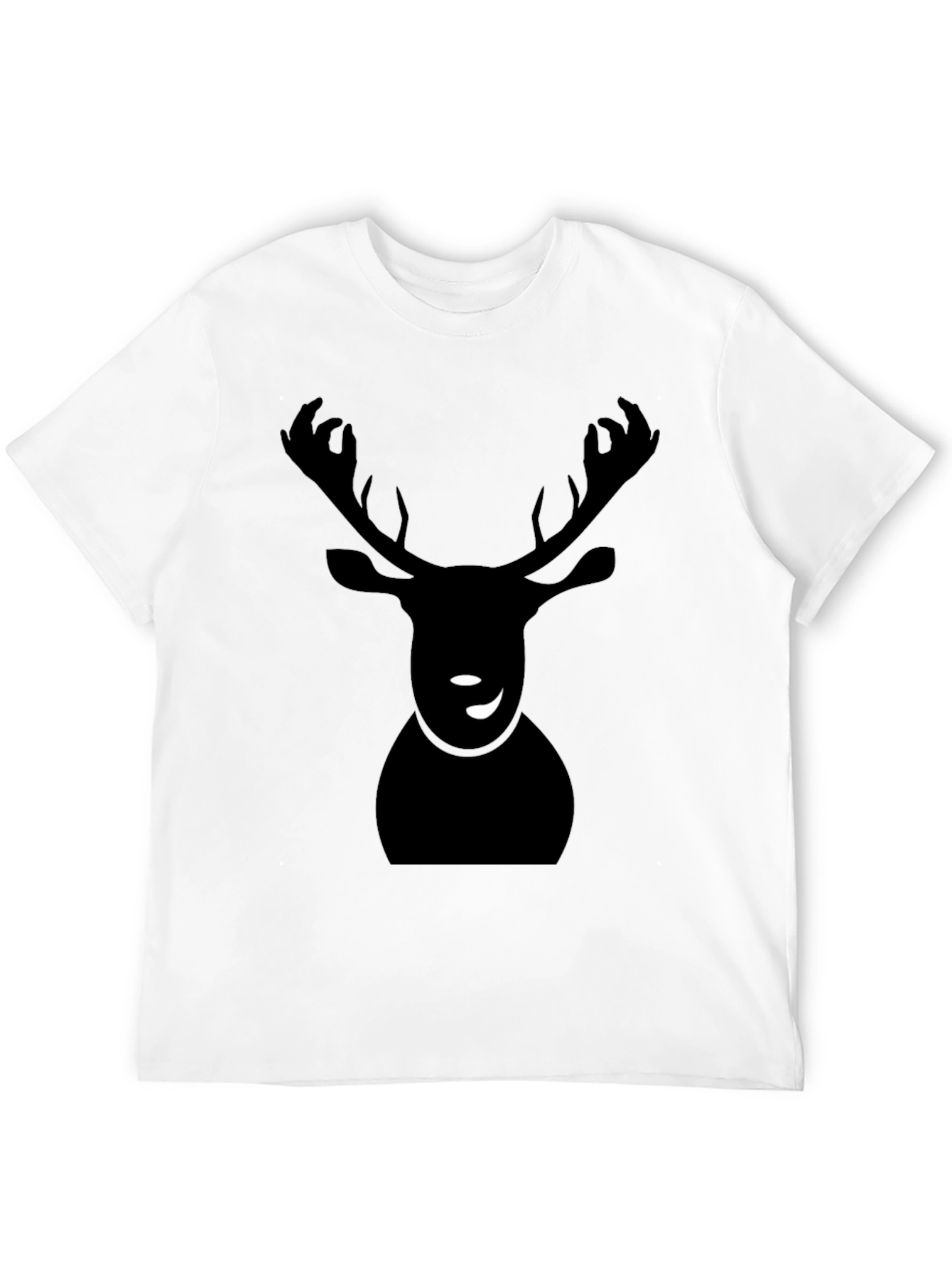 Reindeer Silhouette Tee - Holiday Style