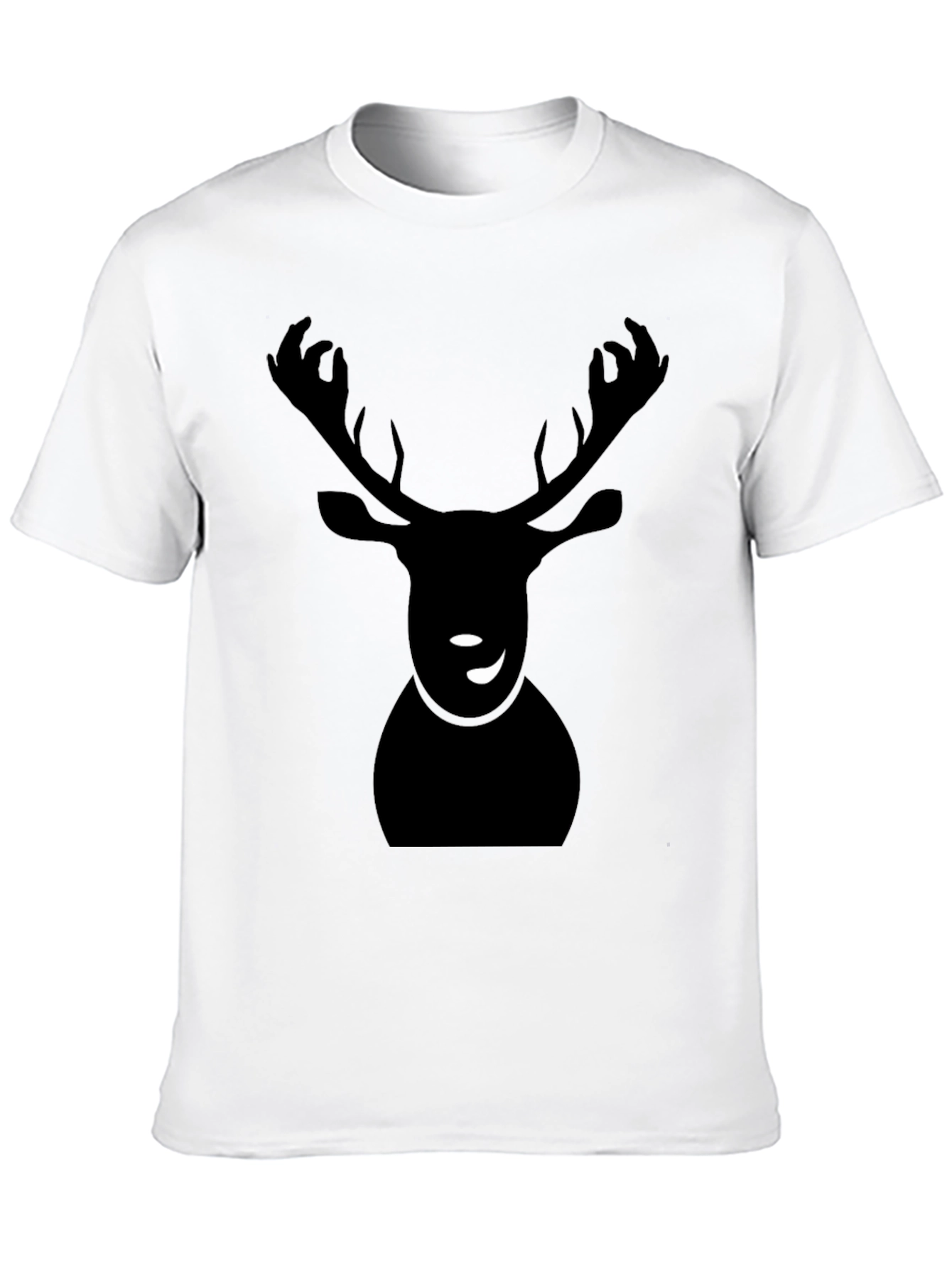 Reindeer Silhouette Tee - Holiday Style