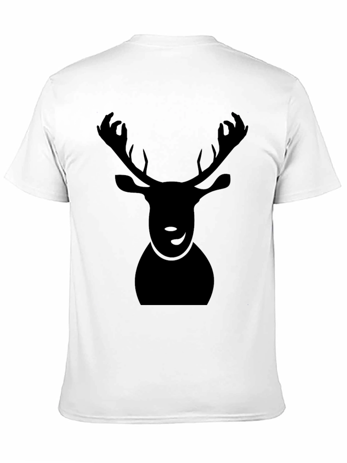 Reindeer Silhouette Tee - Holiday Style