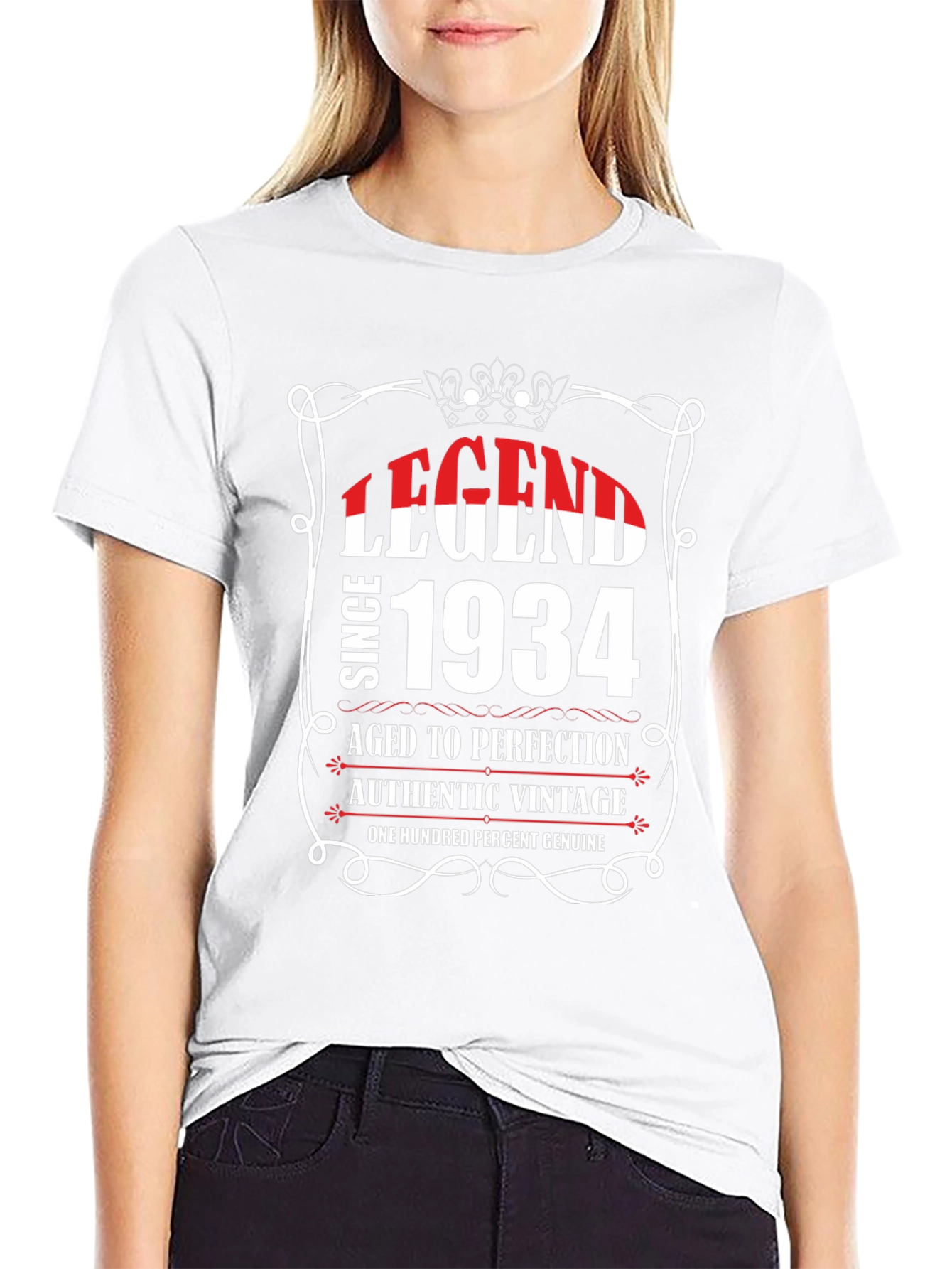 Legend Since 1934 Black Graphic Tee