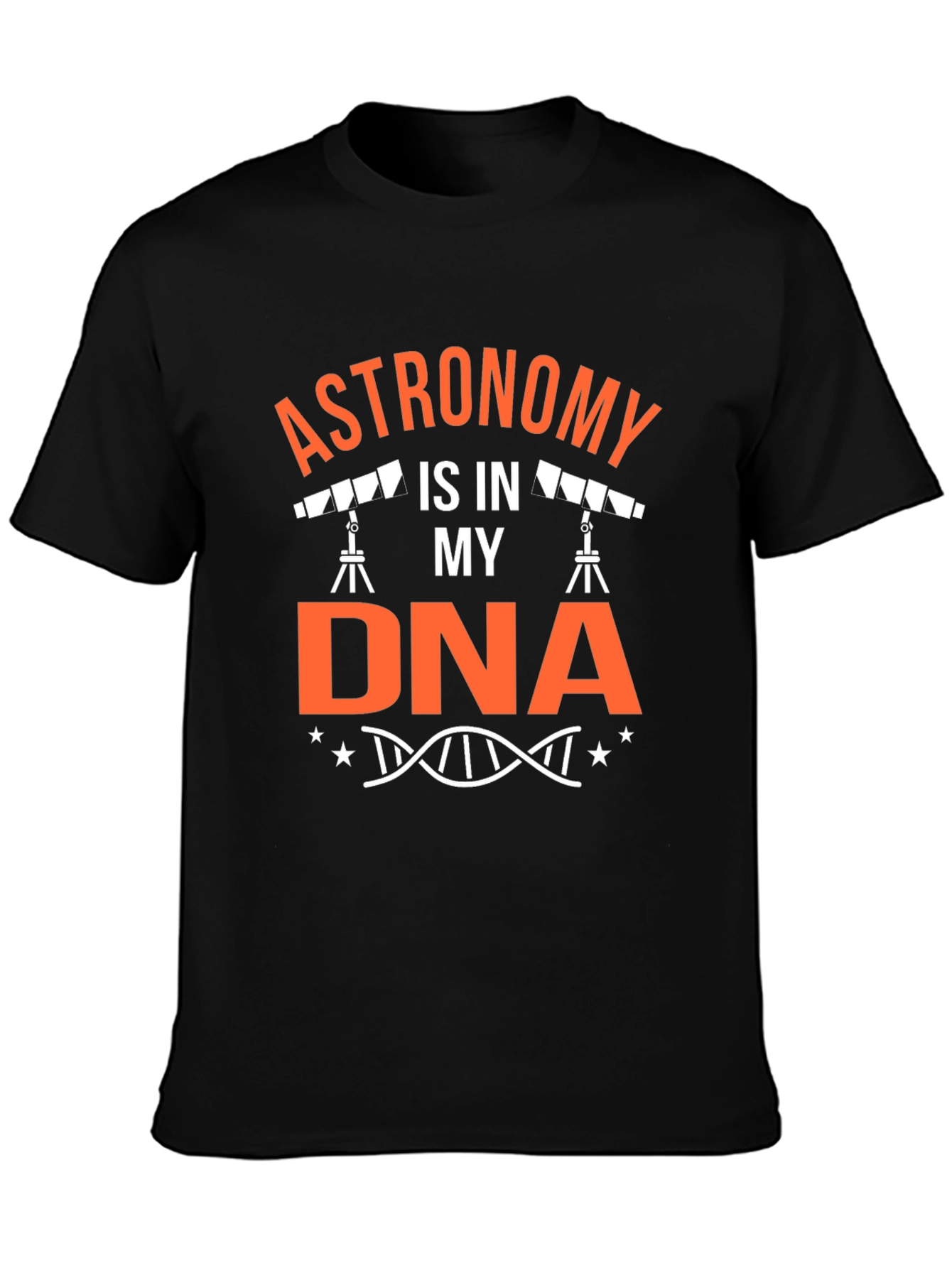 Astronomy DNA Black T-Shirt