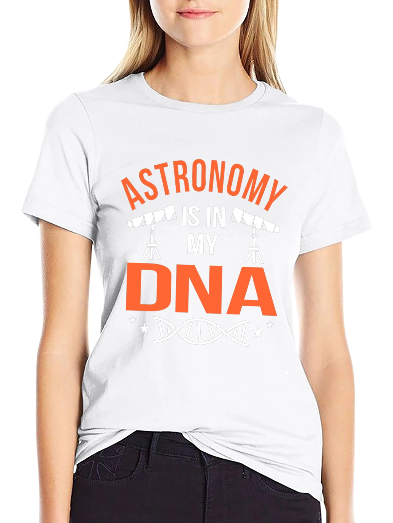 Astronomy DNA Black T-Shirt