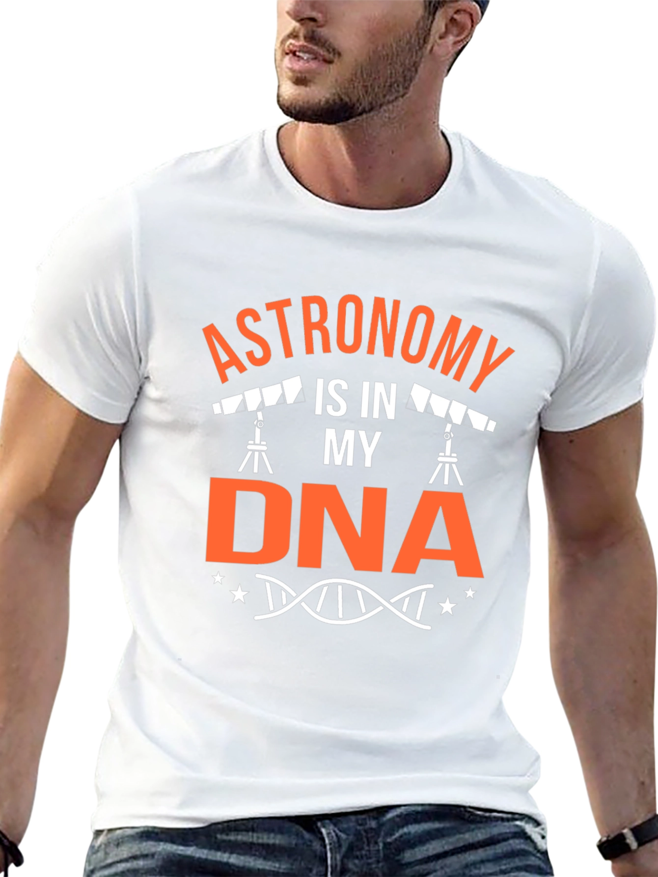 Astronomy DNA Black T-Shirt