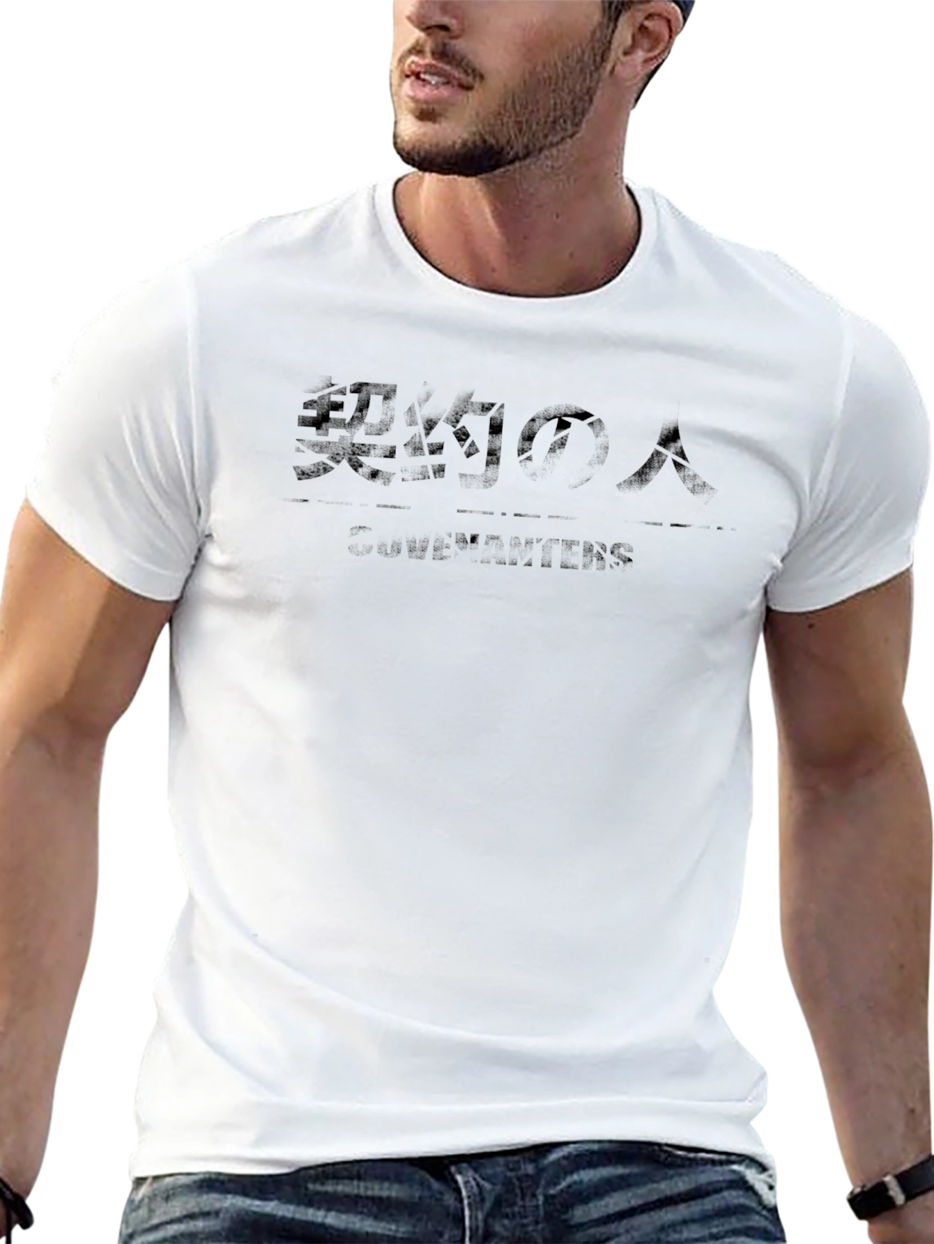 Chainsaw Man Anime Black T-Shirt