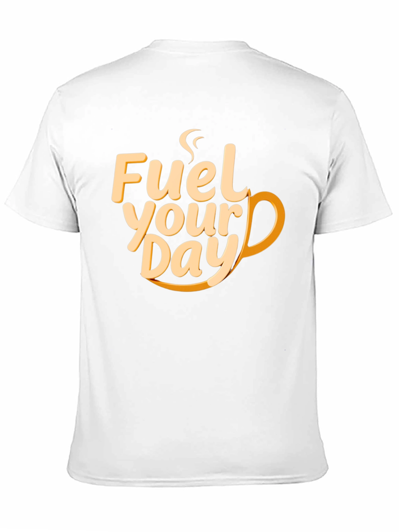 Fuel Your Day Black T-Shirt - Coffee Lover Tee