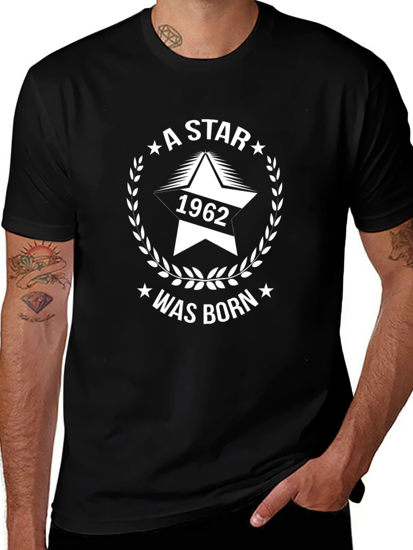 A Star Was Born 1962 Black T-Shirt