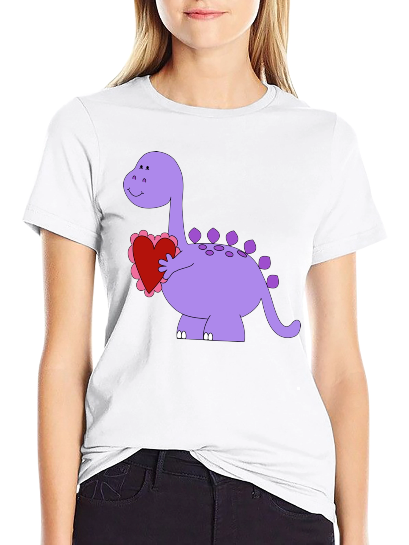 Dinosaur Love Heart T-Shirt