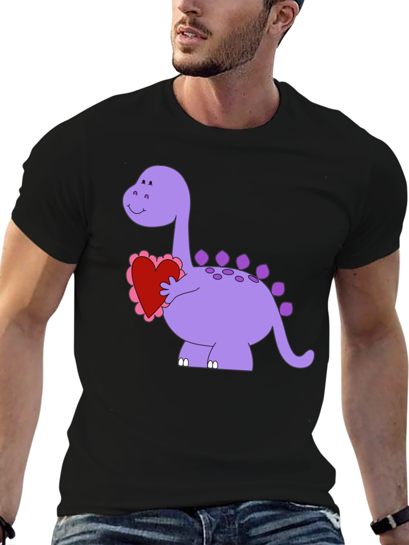 Dinosaur Love Heart T-Shirt