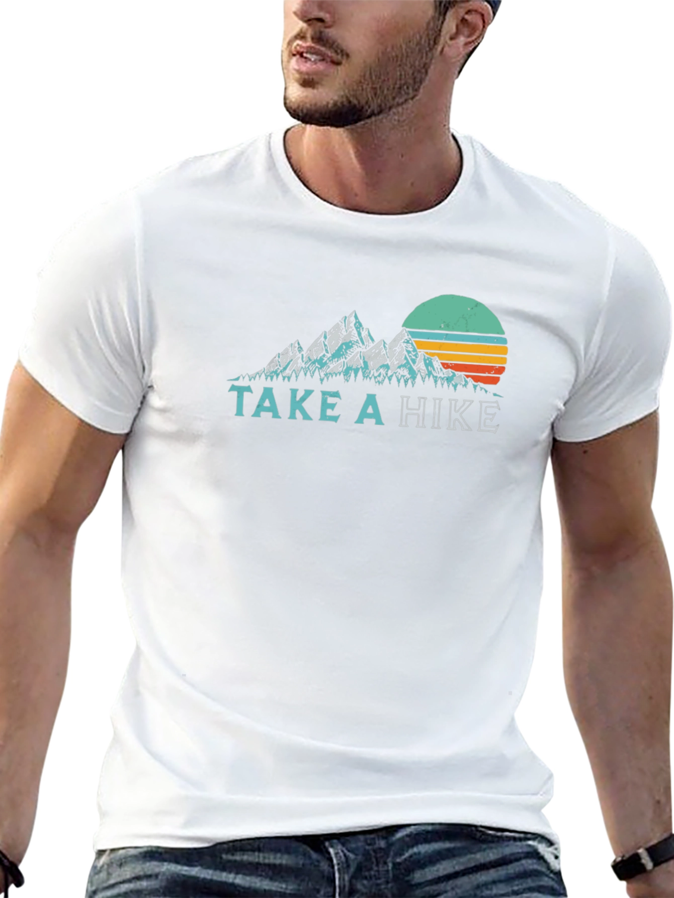 Take a Hike Retro Graphic Tee