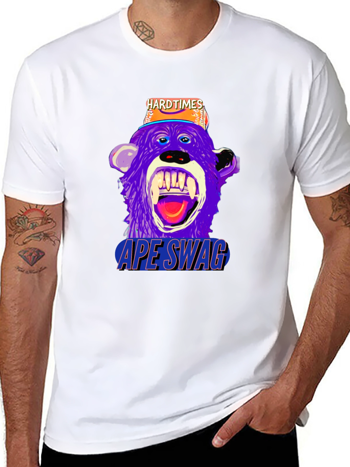 Ape Swag Graphic Tee - Unique Streetwear Style