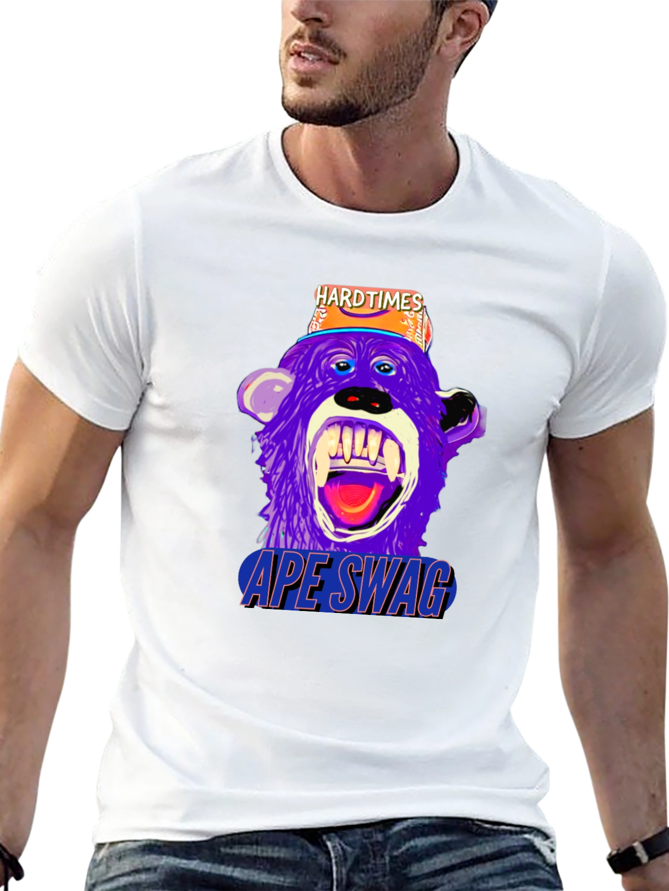 Ape Swag Graphic Tee - Unique Streetwear Style
