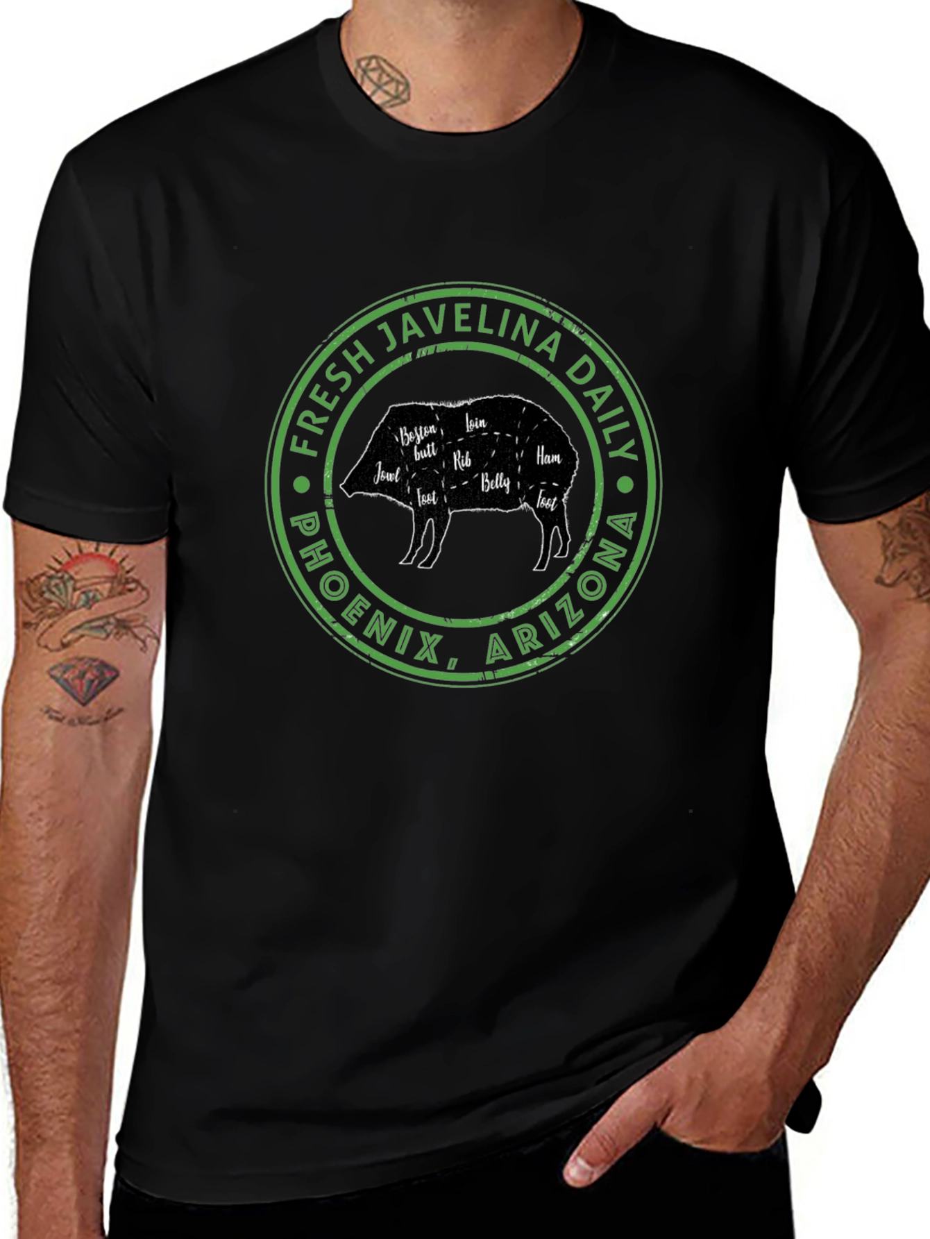 Fresh Javelina Daily T-Shirt - Phoenix Arizona