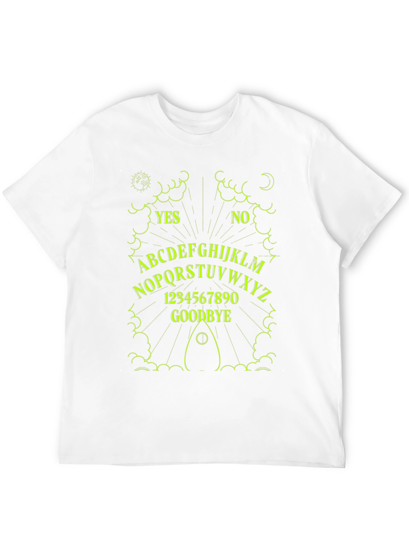 Mystic Ouija Board Graphic Tee - Black