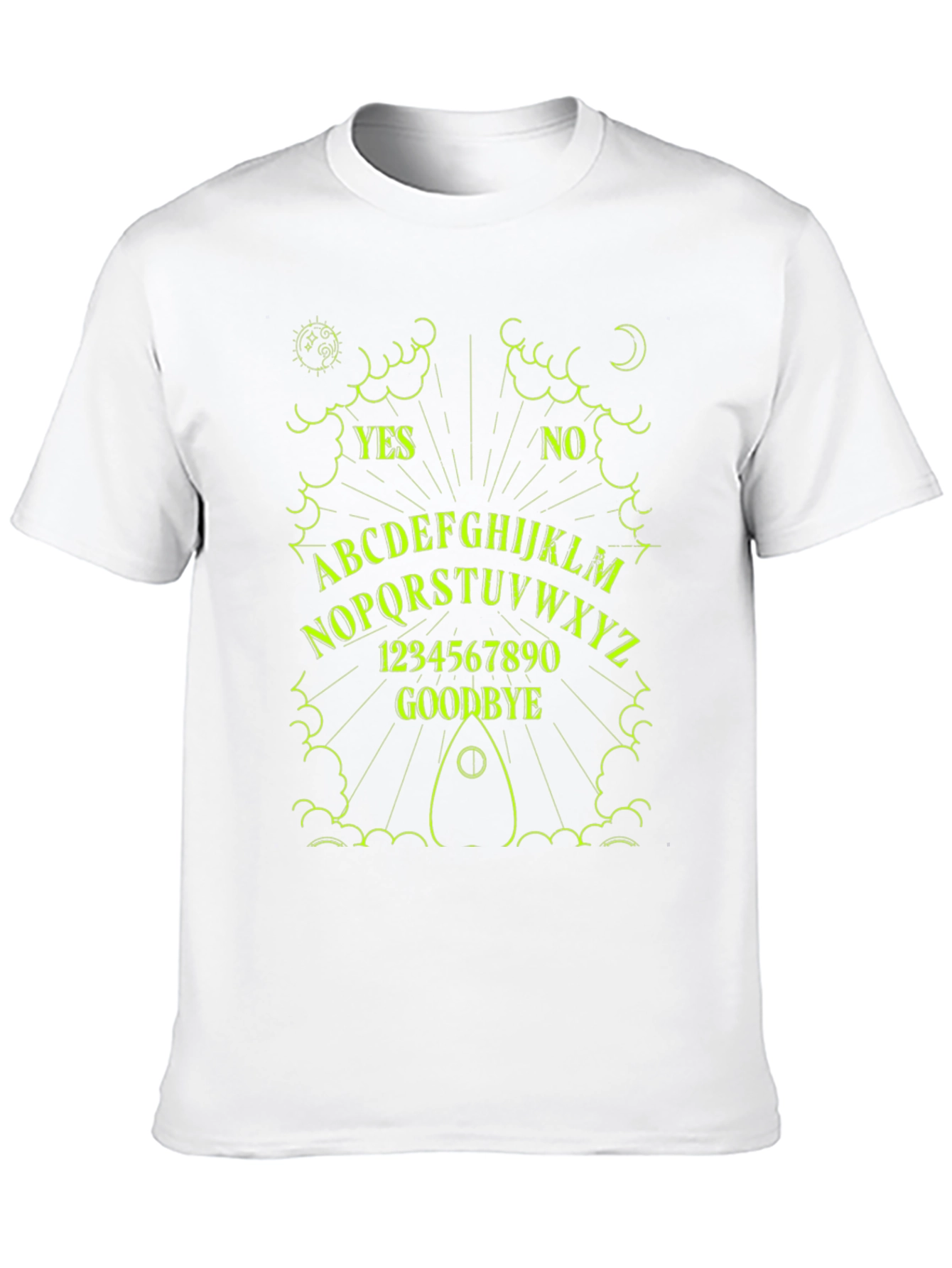 Mystic Ouija Board Graphic Tee - Black