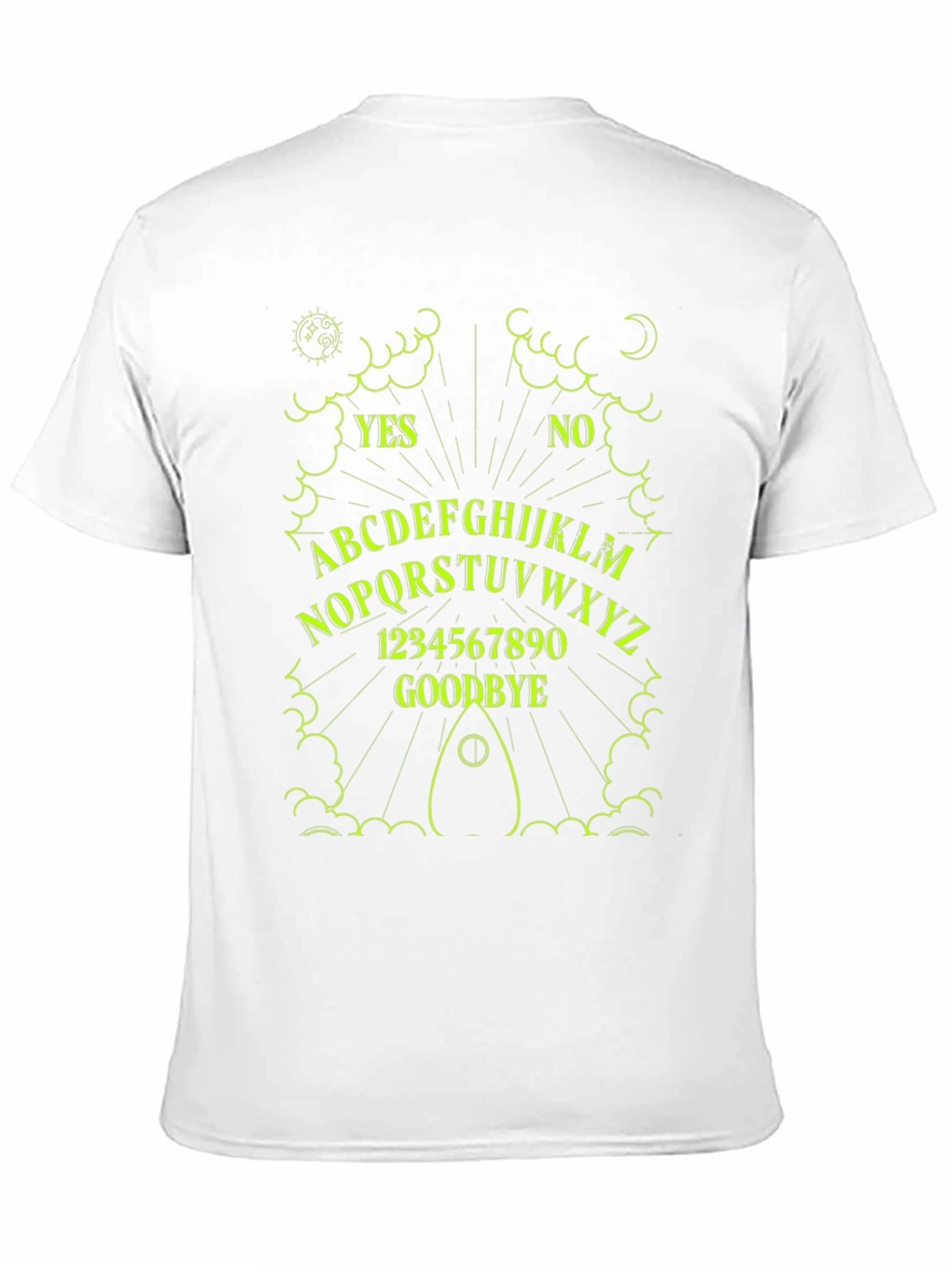 Mystic Ouija Board Graphic Tee - Black