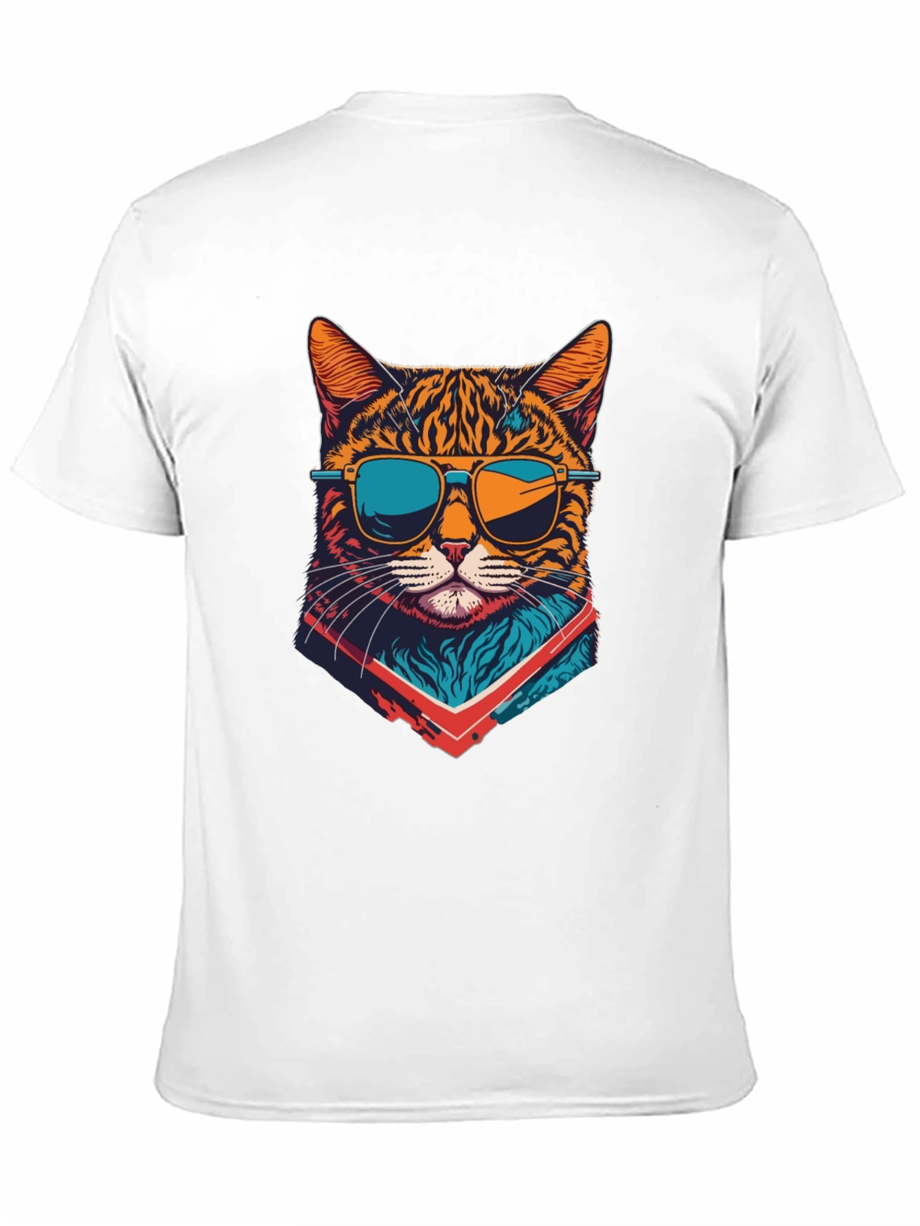 Cool Cat Graphic Tee - Black T-Shirt
