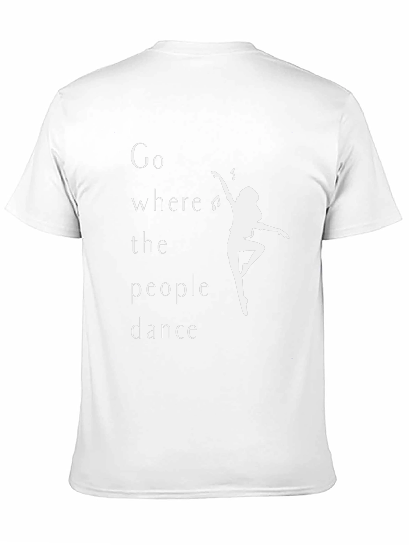 Dance Inspired Graphic Tee - Where the People Dance