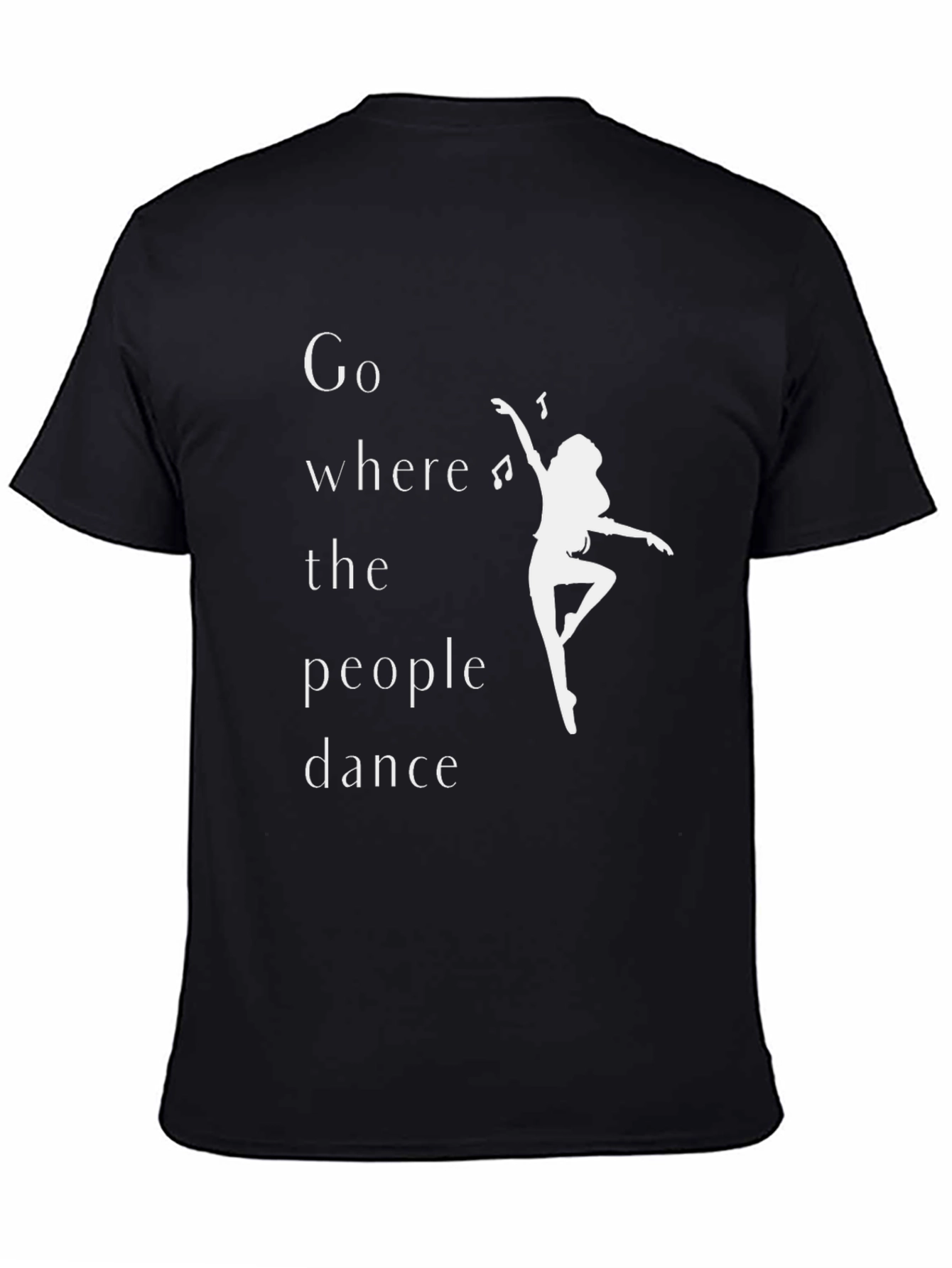 Dance Inspired Graphic Tee - Where the People Dance