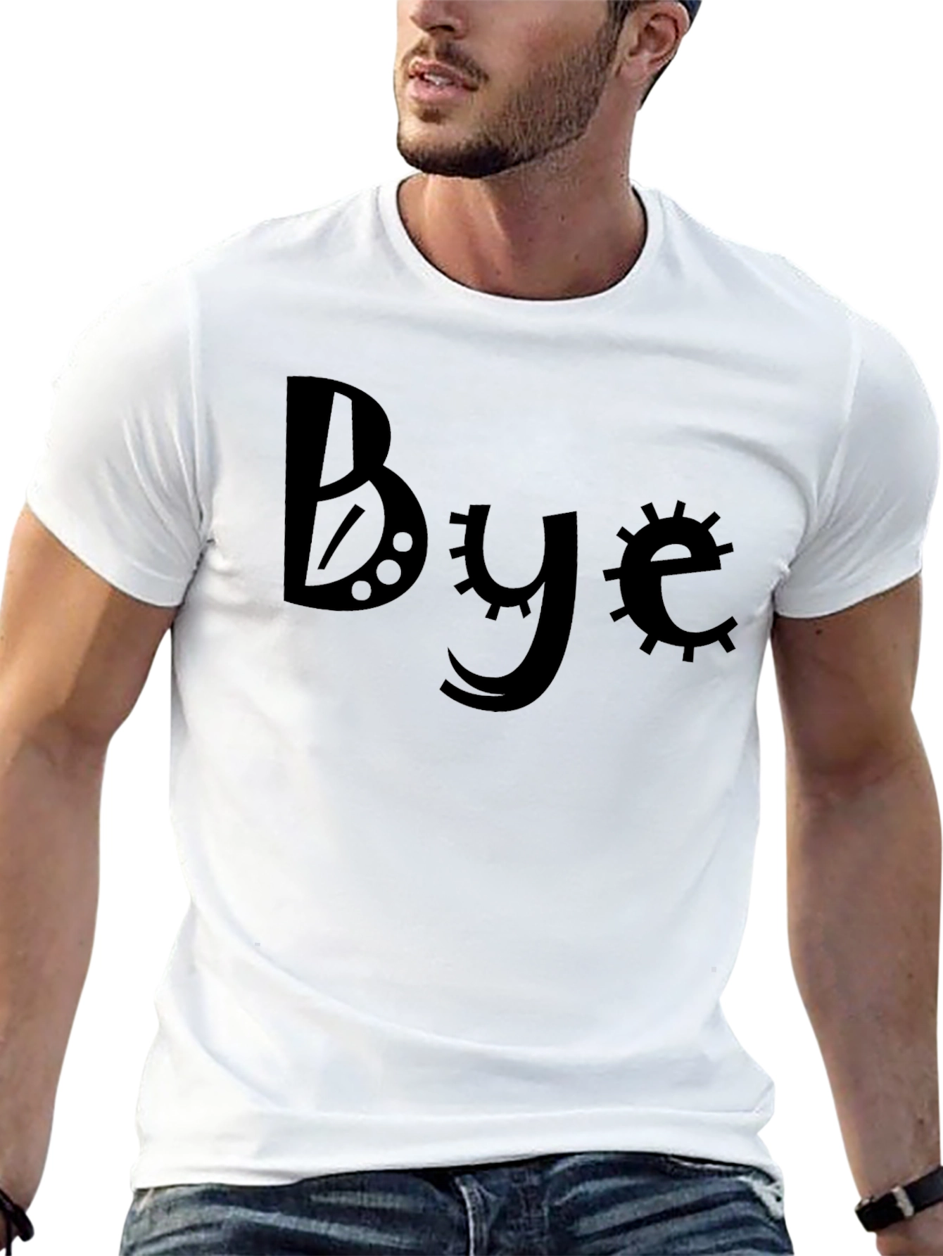 Bye Graphic Tee - Cool & Unique Design