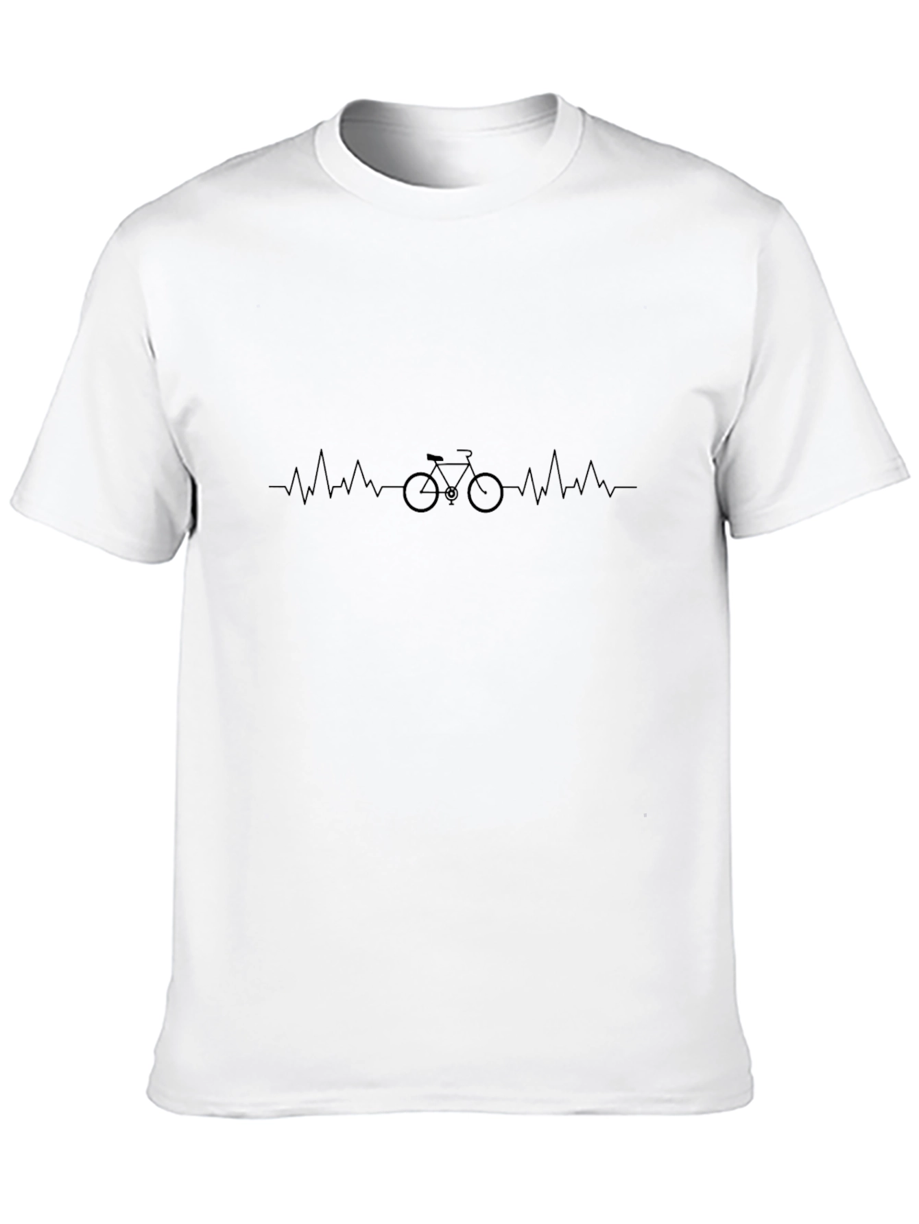 Cycling Heartbeat T-Shirt - Ride On!