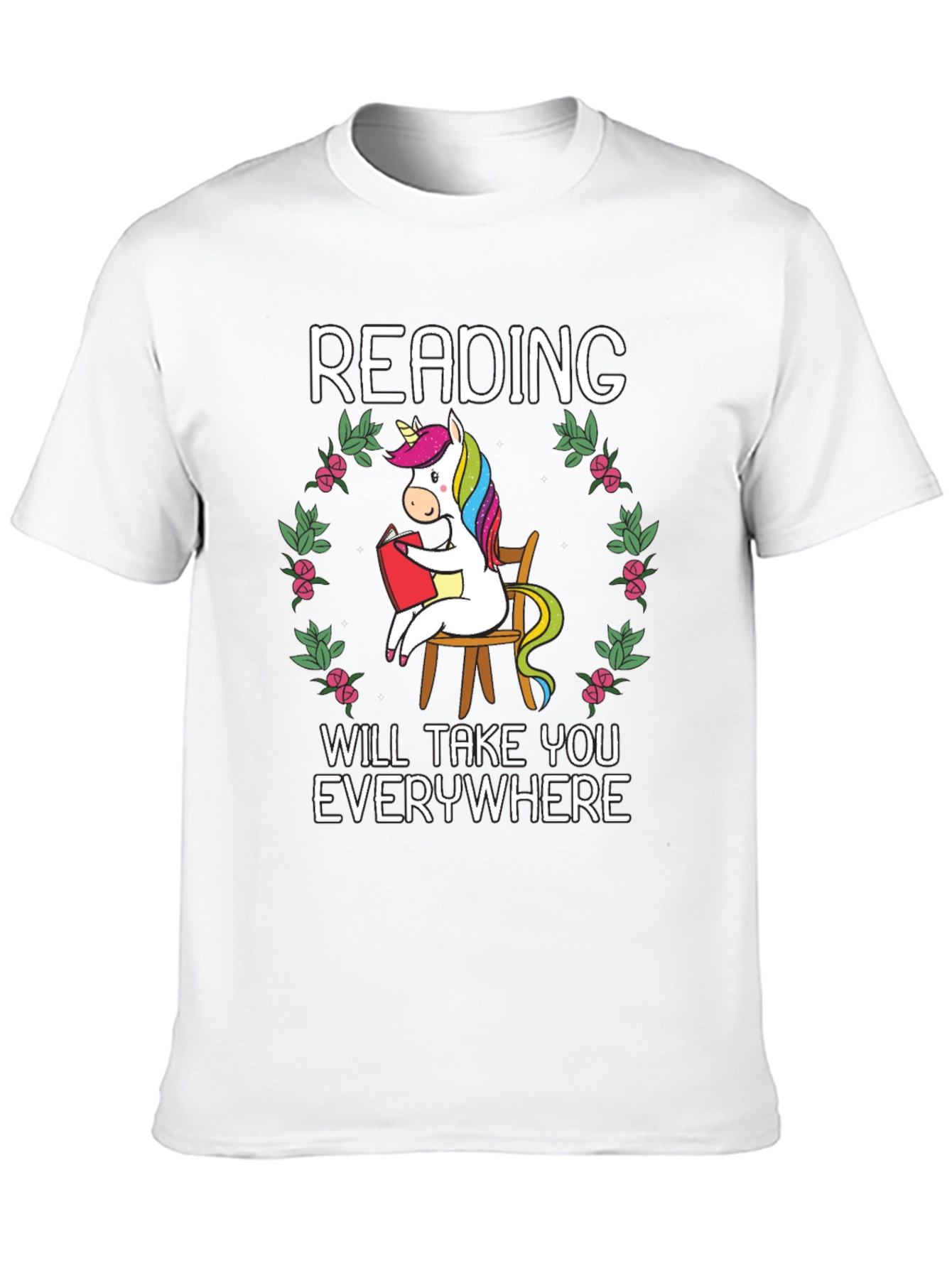 Reading Unicorn T-Shirt