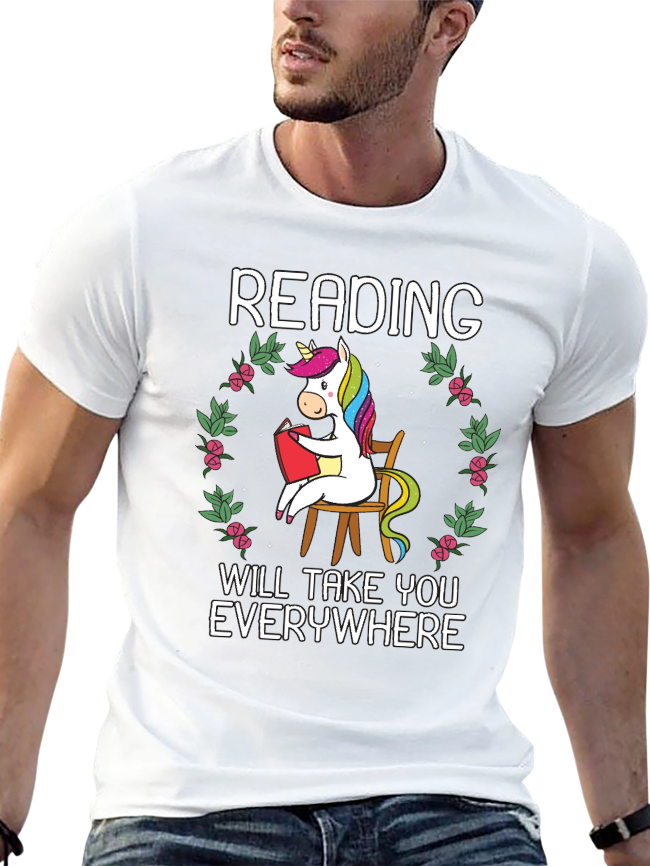 Reading Unicorn T-Shirt