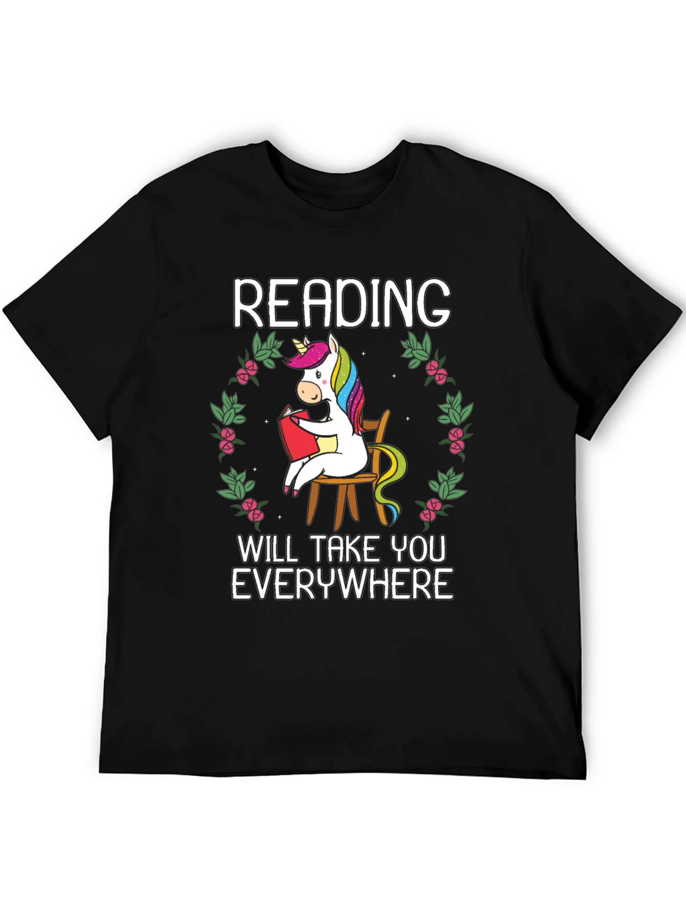 Reading Unicorn T-Shirt