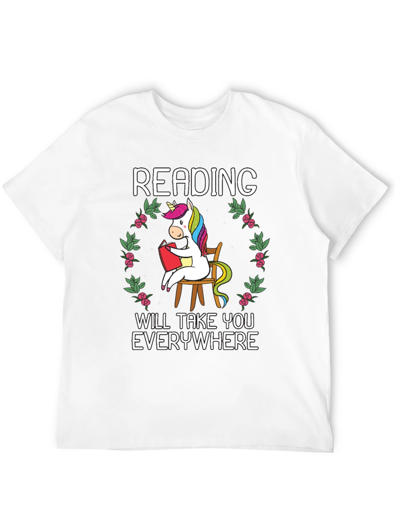 Reading Unicorn T-Shirt